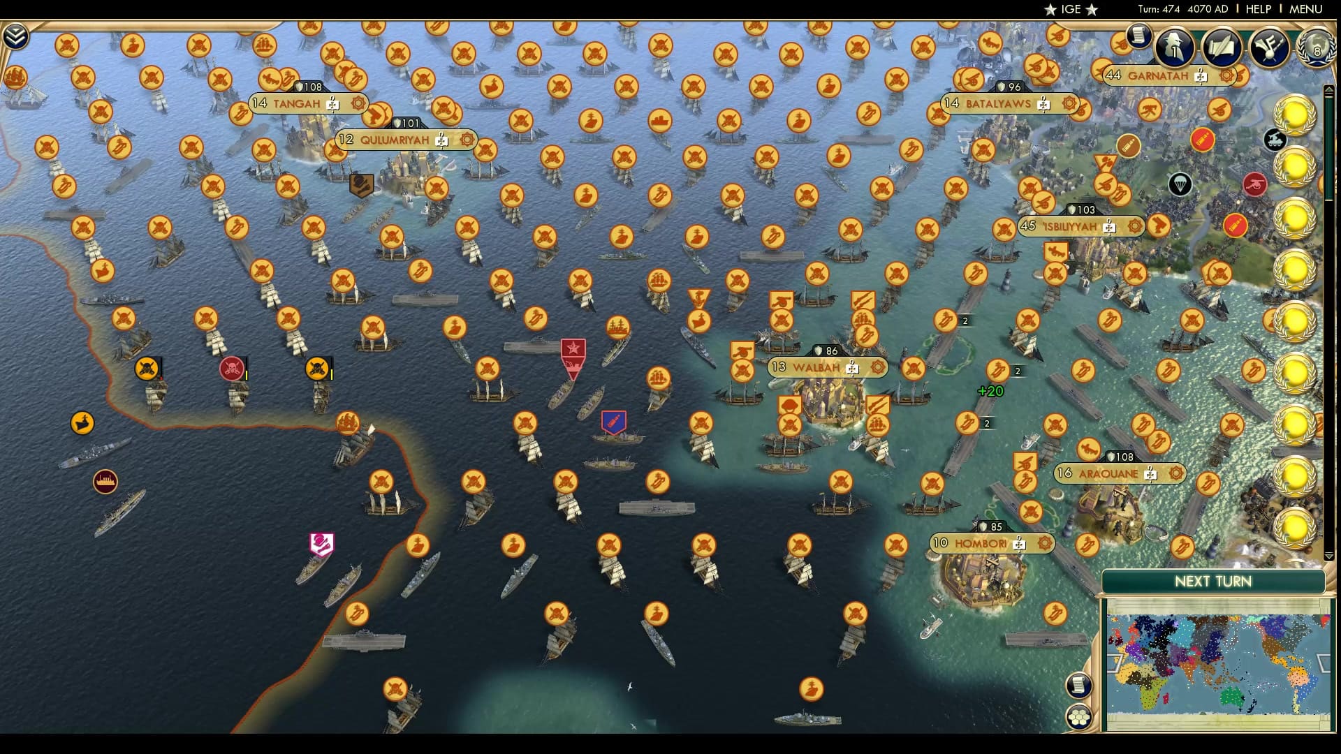 CBR In-Game Screenshot of Moor Ships!