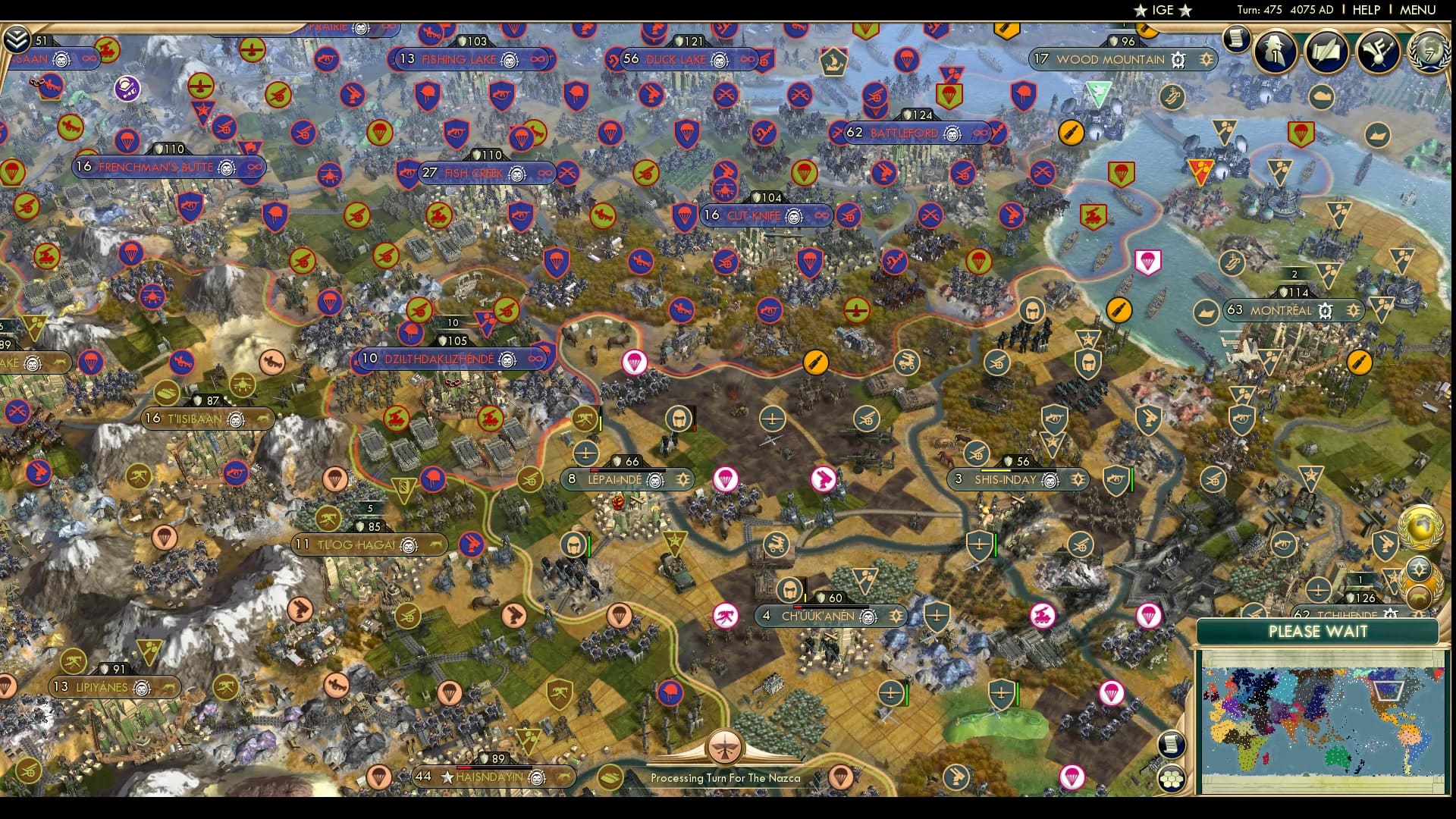 CBR In-Game Screenshot of North American Givers