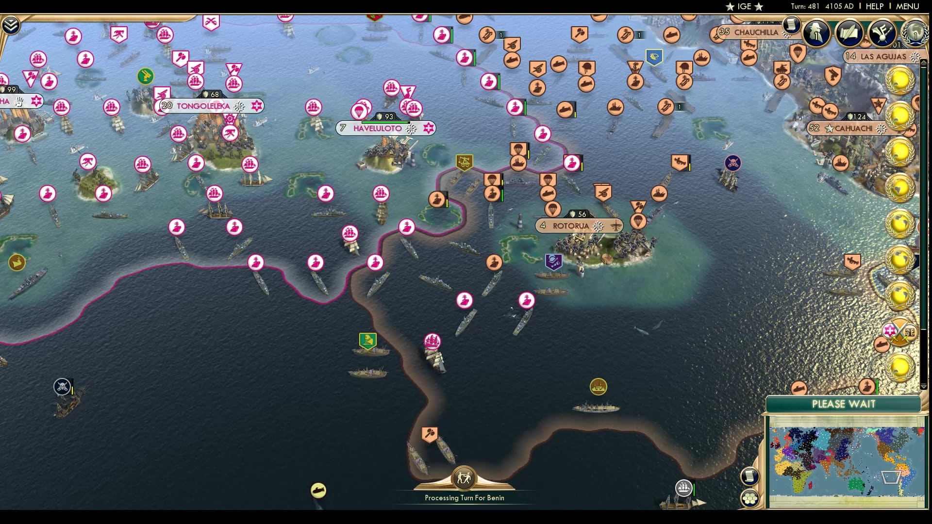 CBR In-Game Screenshot of Tonga Time And A Half