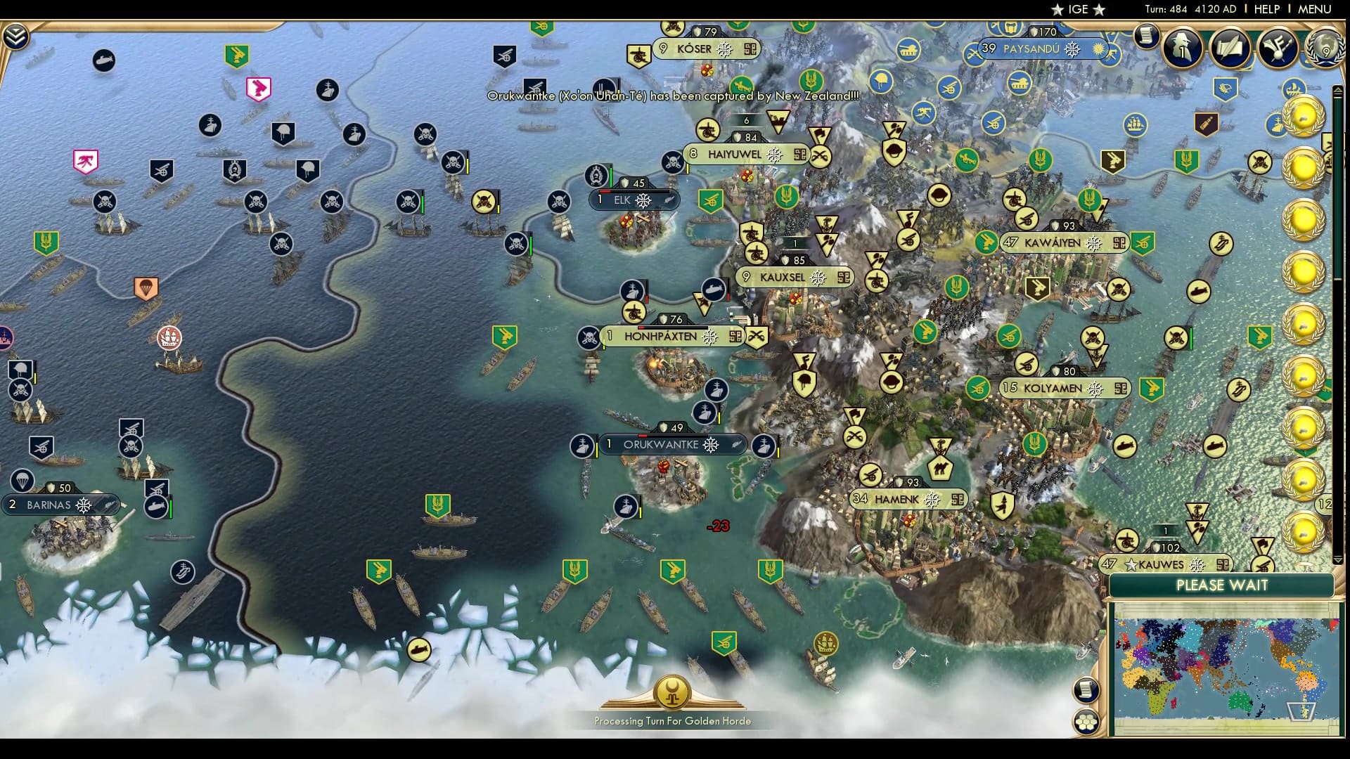 CBR In-Game Screenshot of Pincer Attack