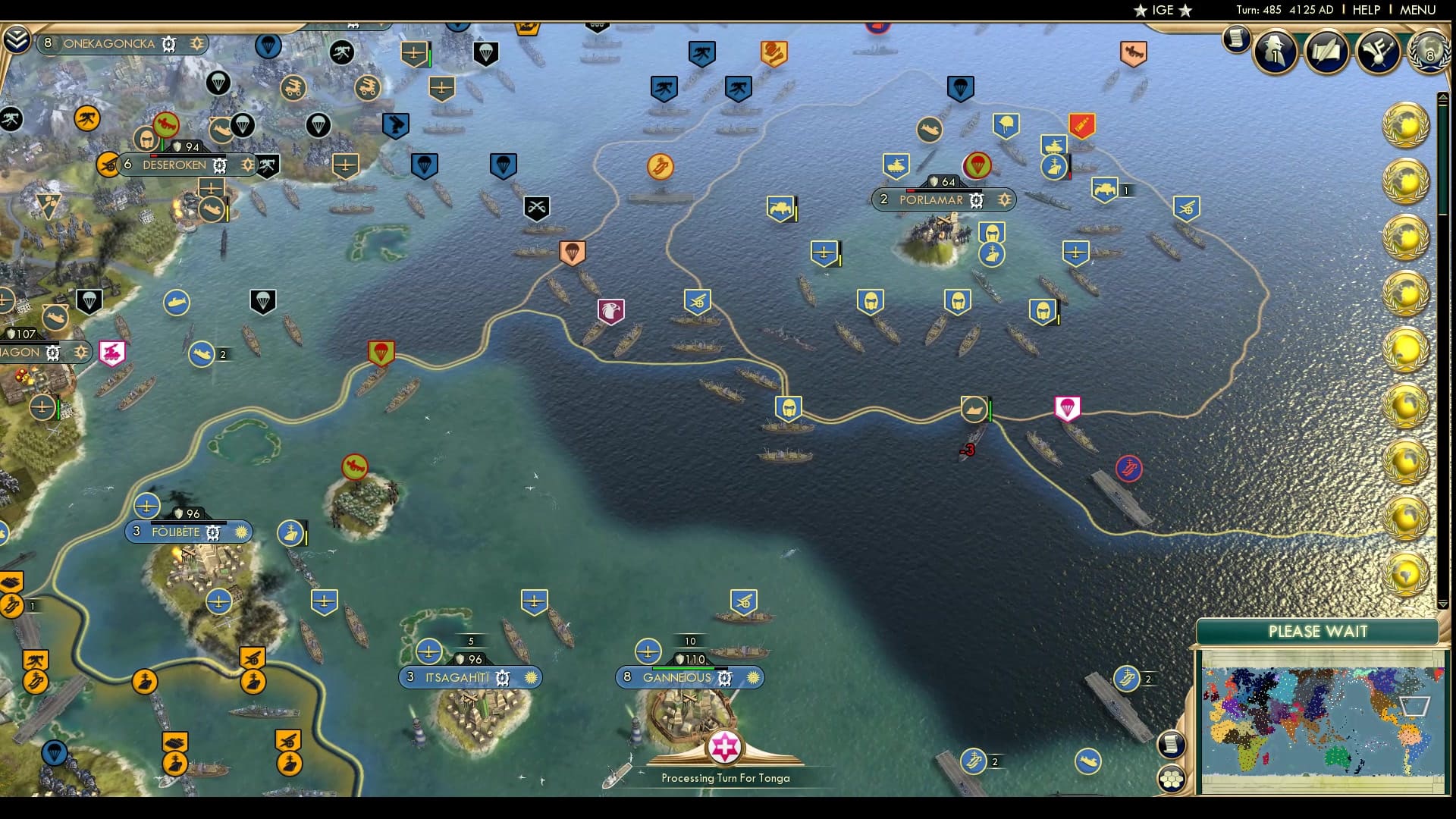 CBR In-Game Screenshot of Para-peacetrooper