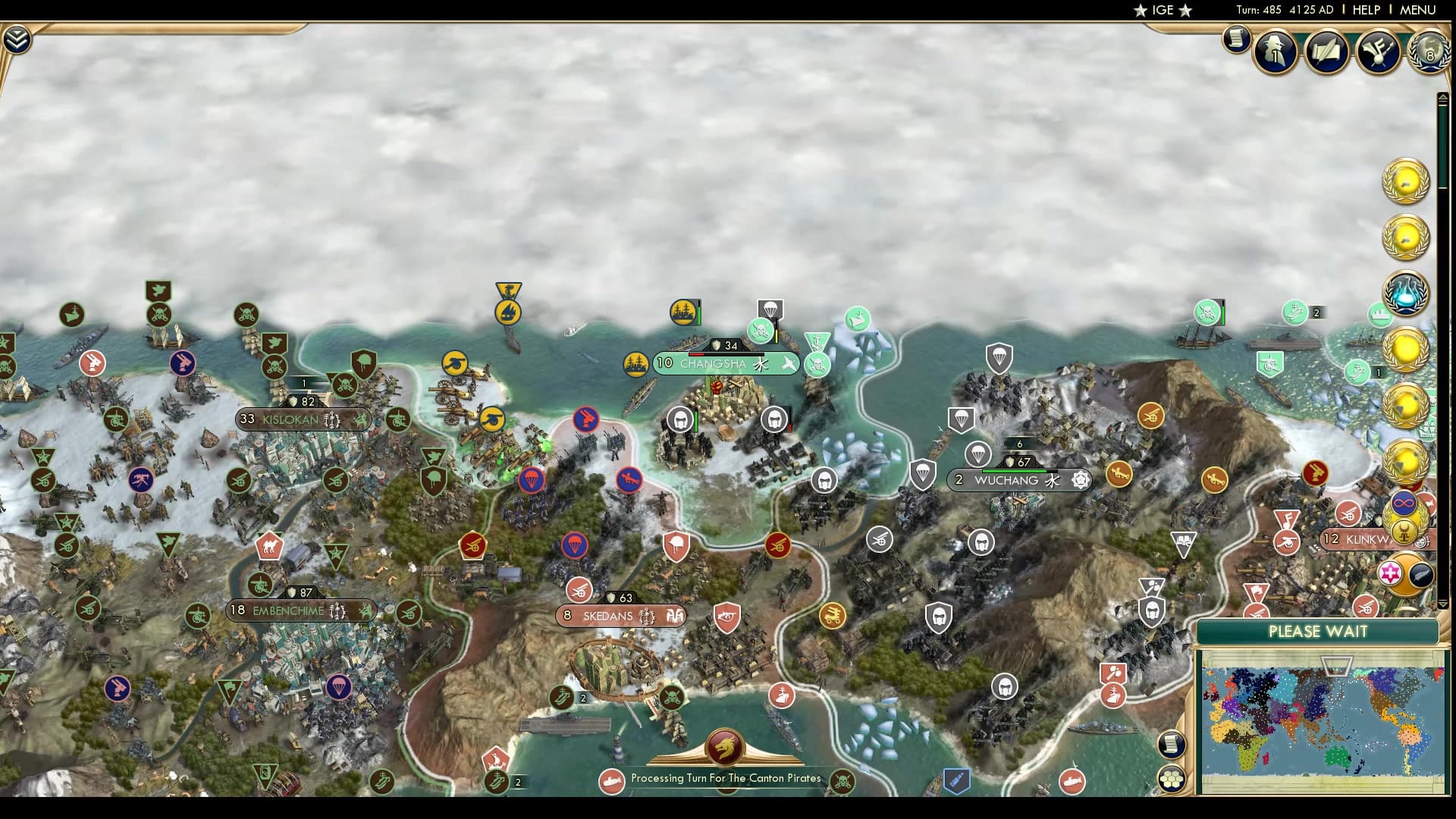 CBR In-Game Screenshot of Nothing Personnel Kid