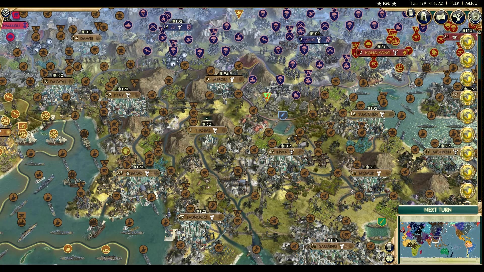 CBR In-Game Screenshot of Tanugood God