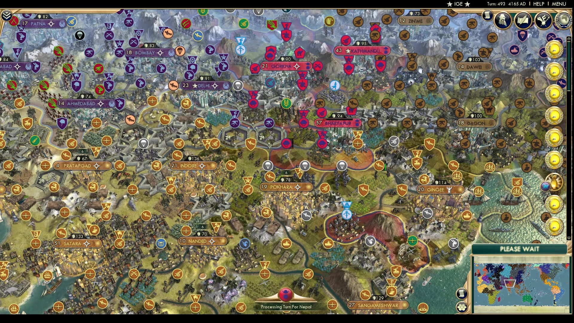 CBR In-Game Screenshot of Long Range Rice