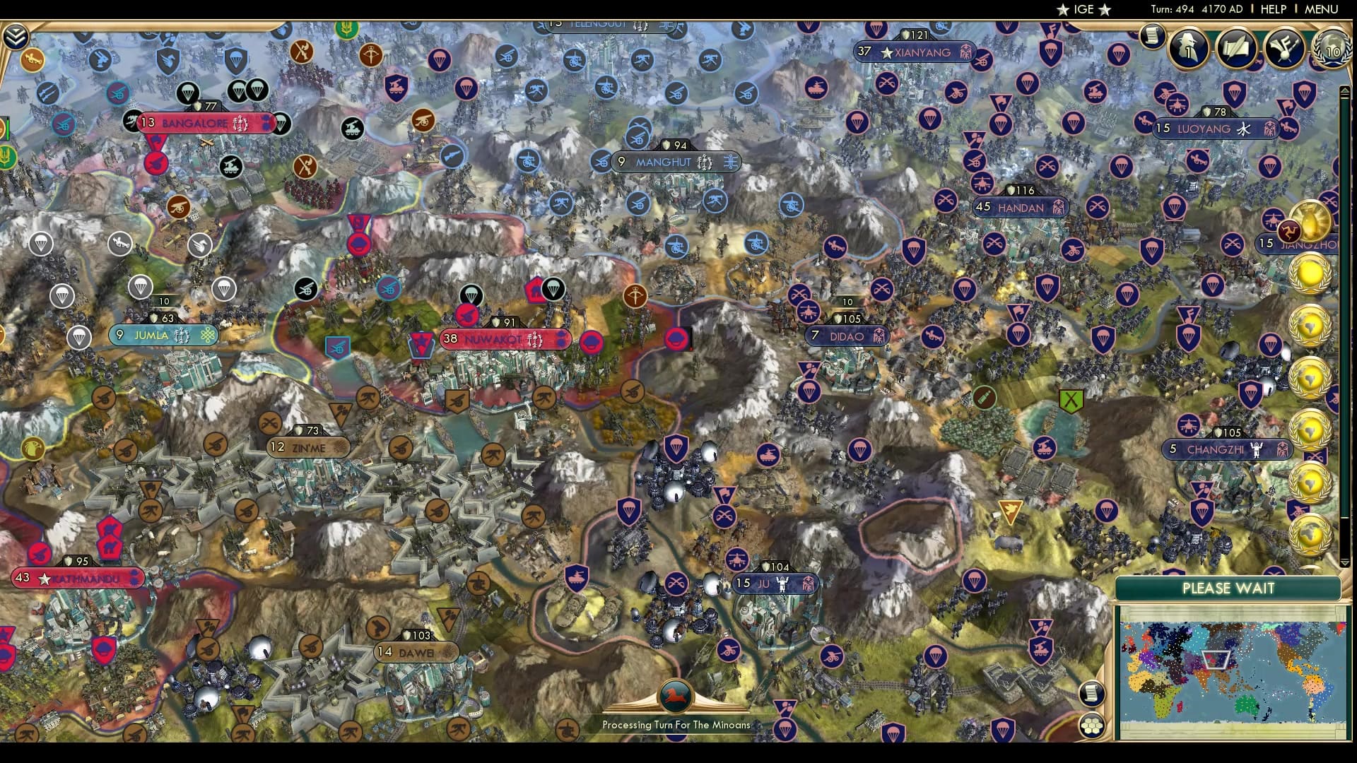 CBR In-Game Screenshot of Wrong Turn