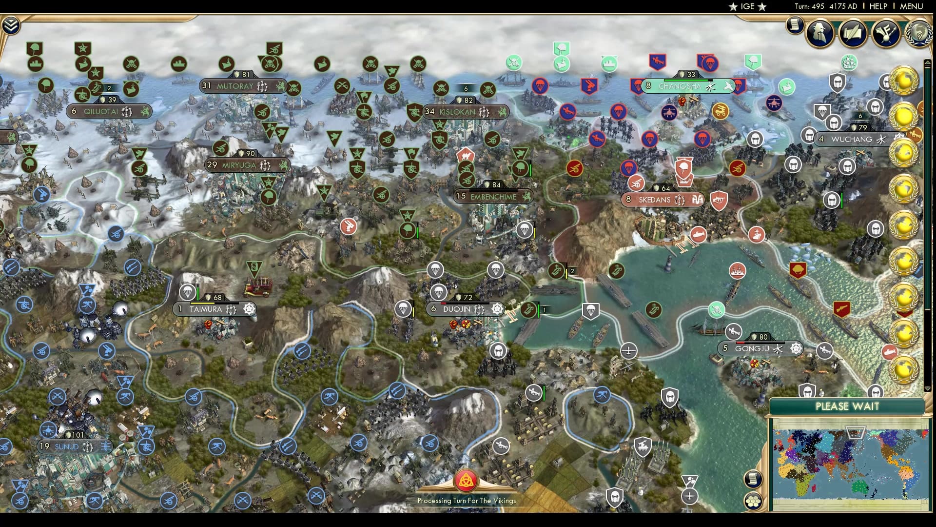 CBR In-Game Screenshot of Gray Wave