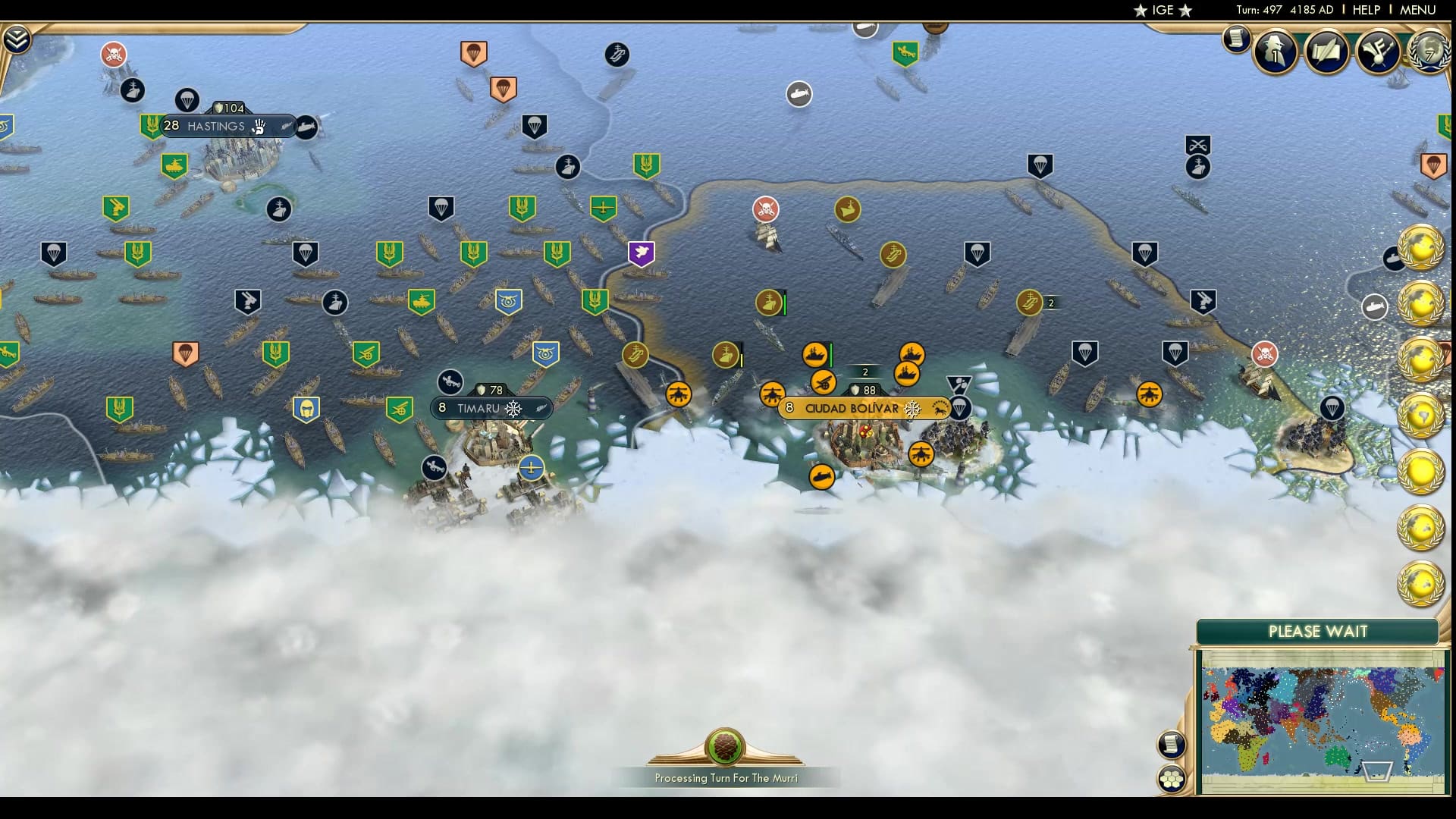 CBR In-Game Screenshot of Just Browsing