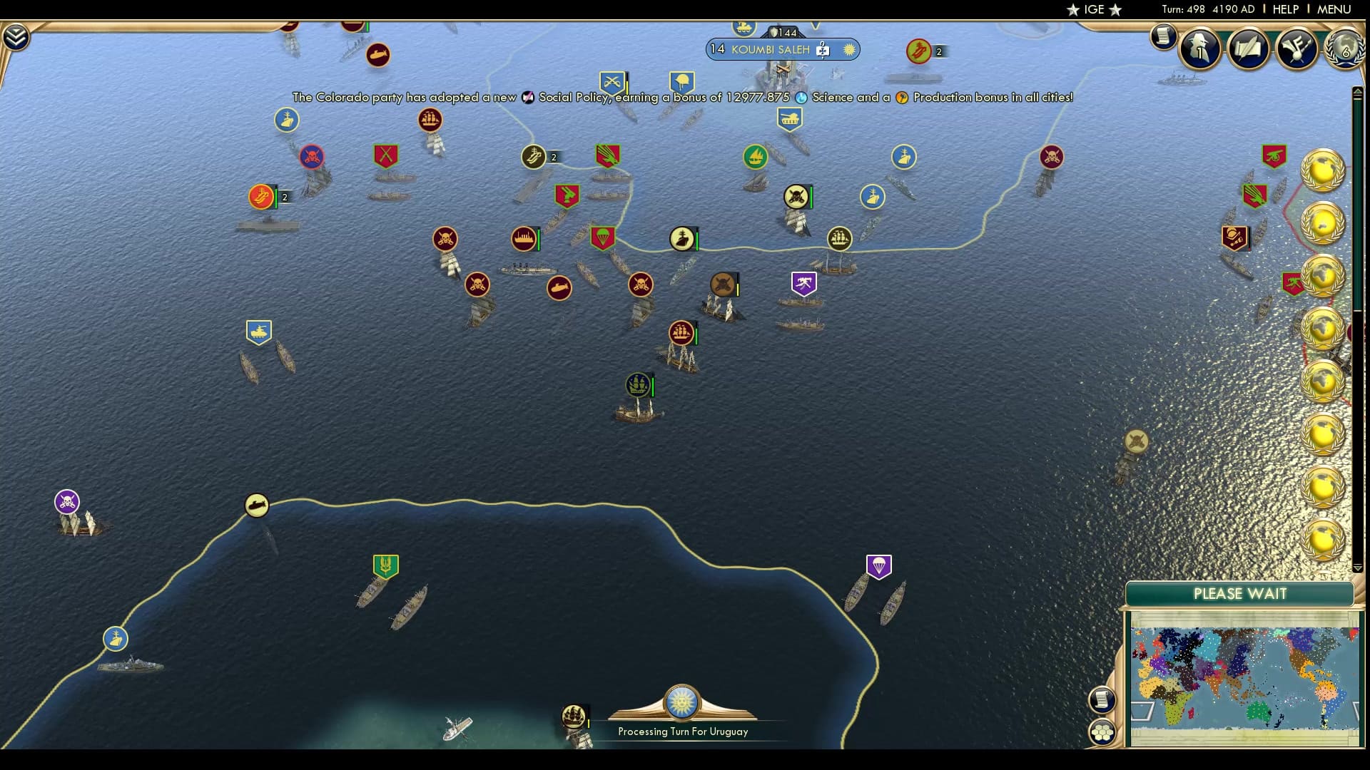 CBR In-Game Screenshot of OVER 9000