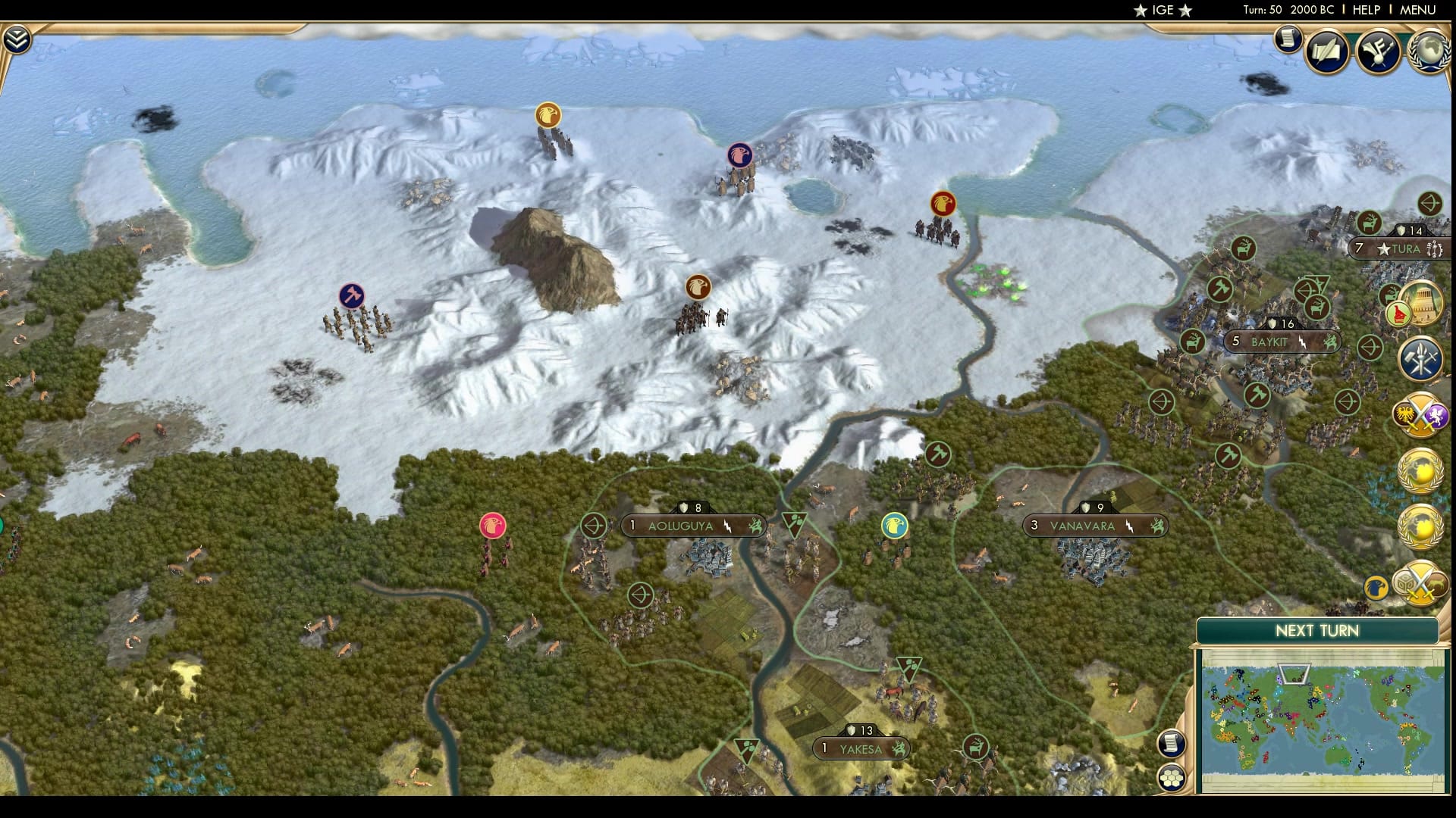 CBR In-Game Screenshot of Ice, Ice, Baby.