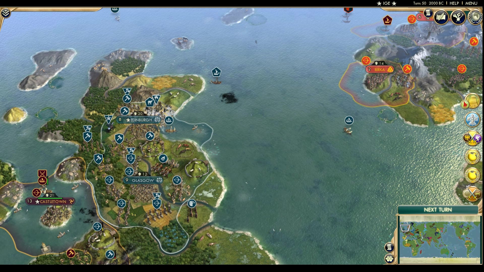 CBR In-Game Screenshot of Take me home.