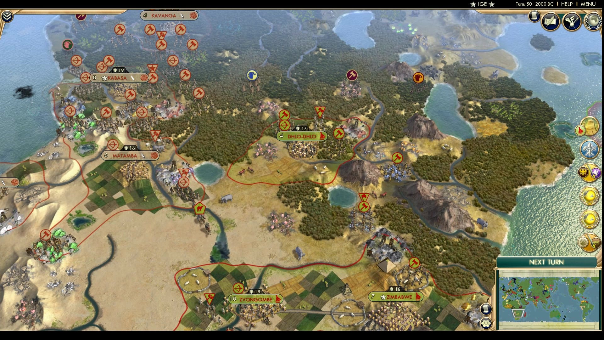 CBR In-Game Screenshot of EXPAND NDONGO