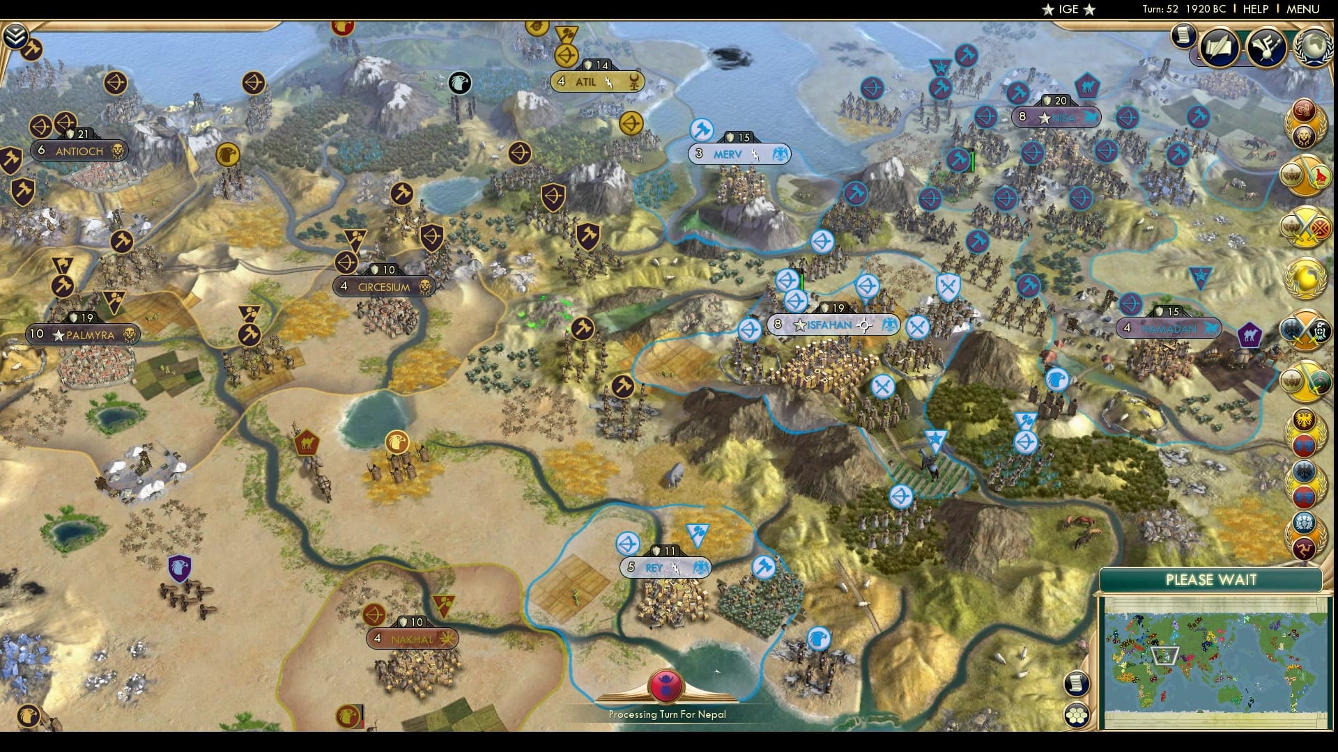 CBR In-Game Screenshot of Crossroads of the world!