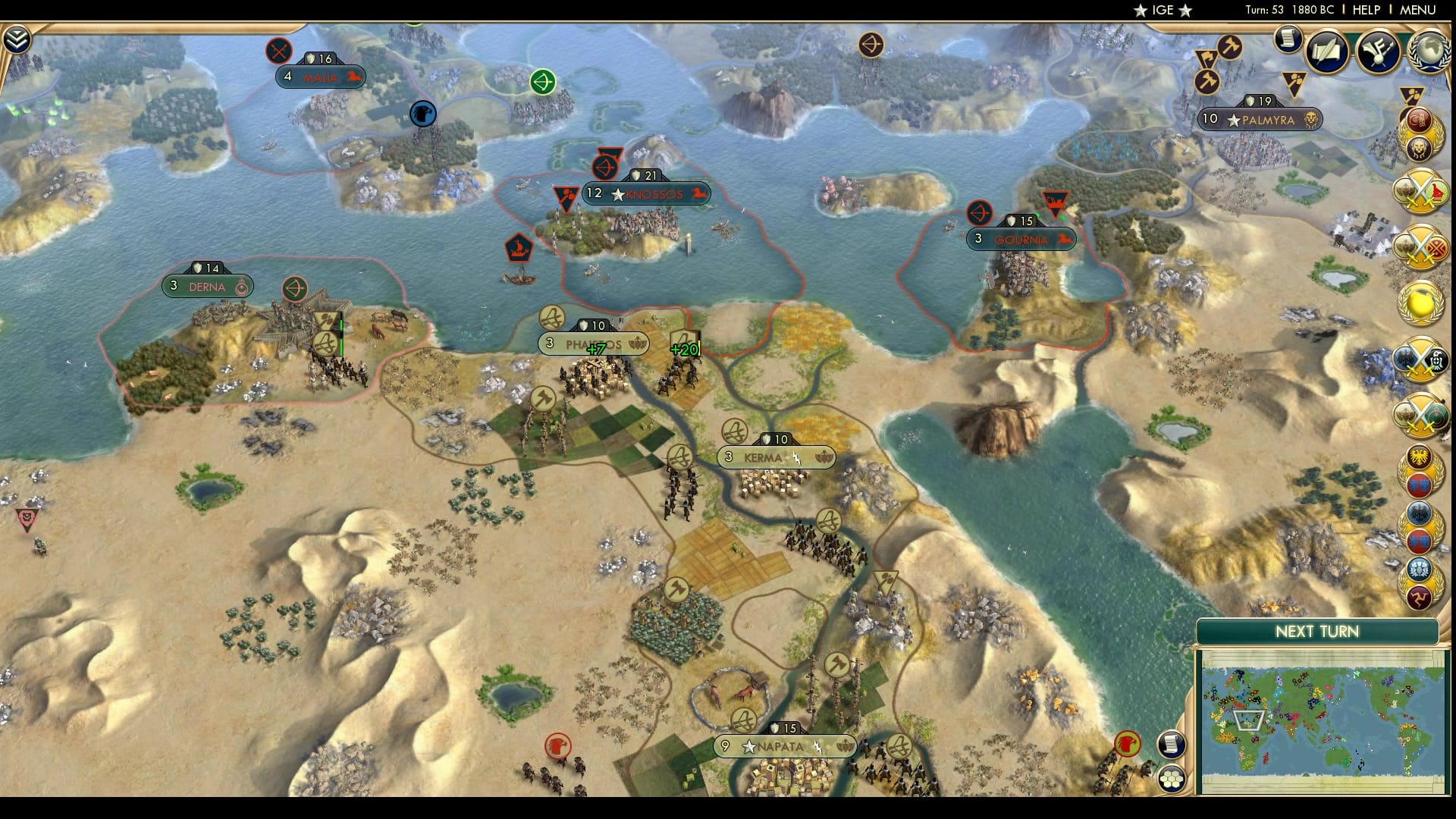 CBR In-Game Screenshot of In De-Nile