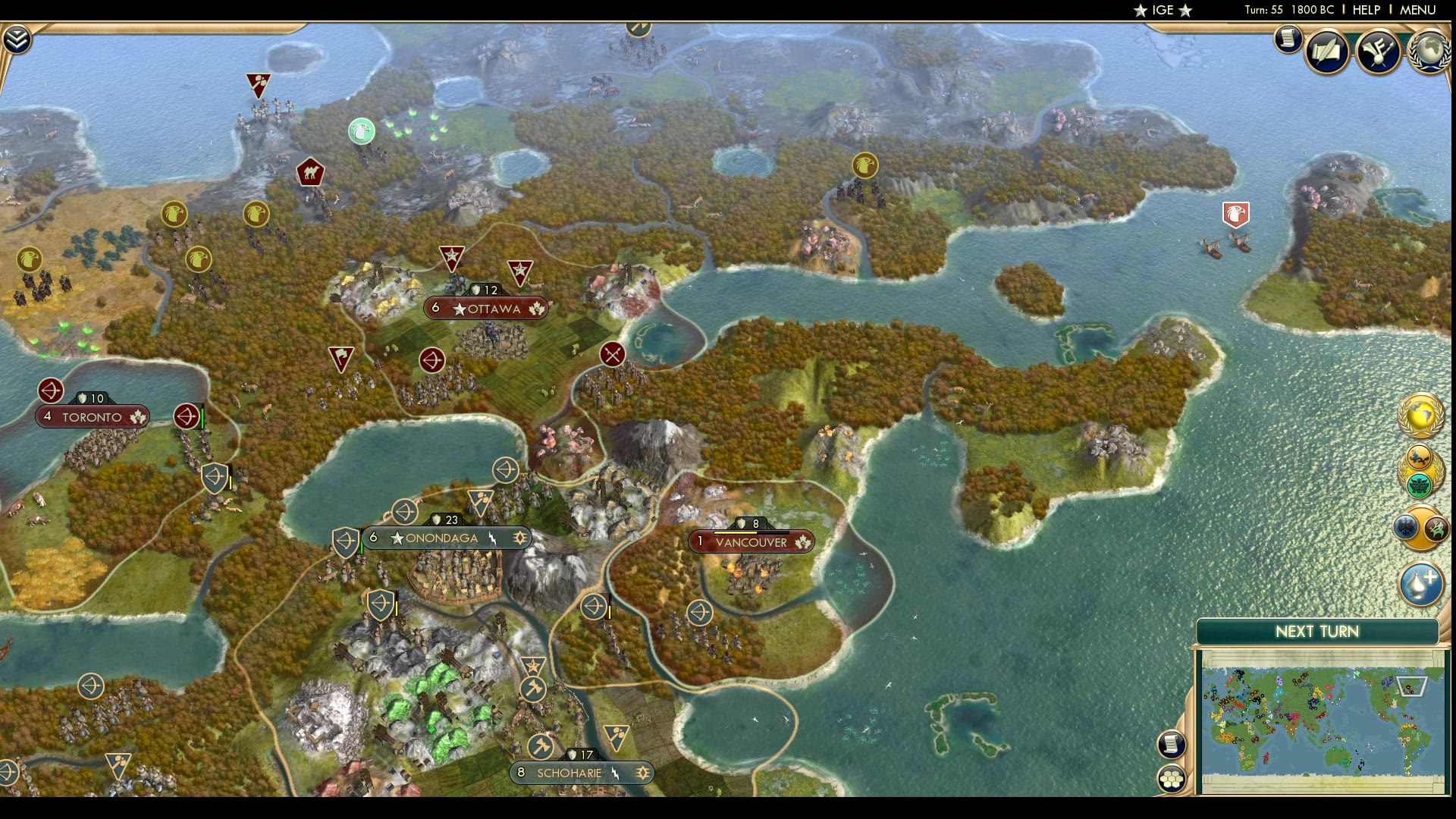 CBR In-Game Screenshot of Cana-dumb