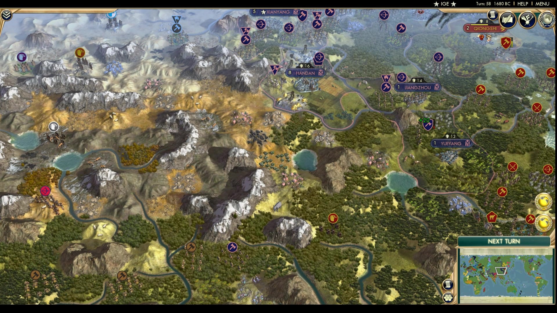 CBR In-Game Screenshot of What next?