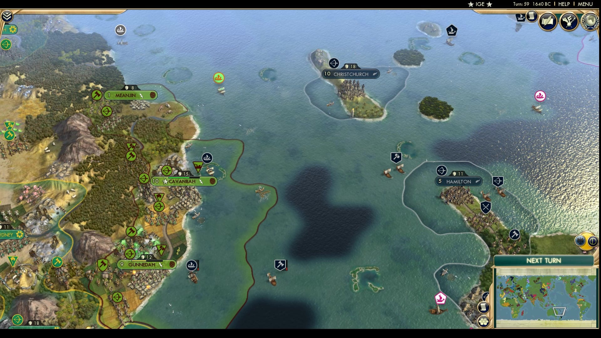 CBR In-Game Screenshot of Keeping in touch.
