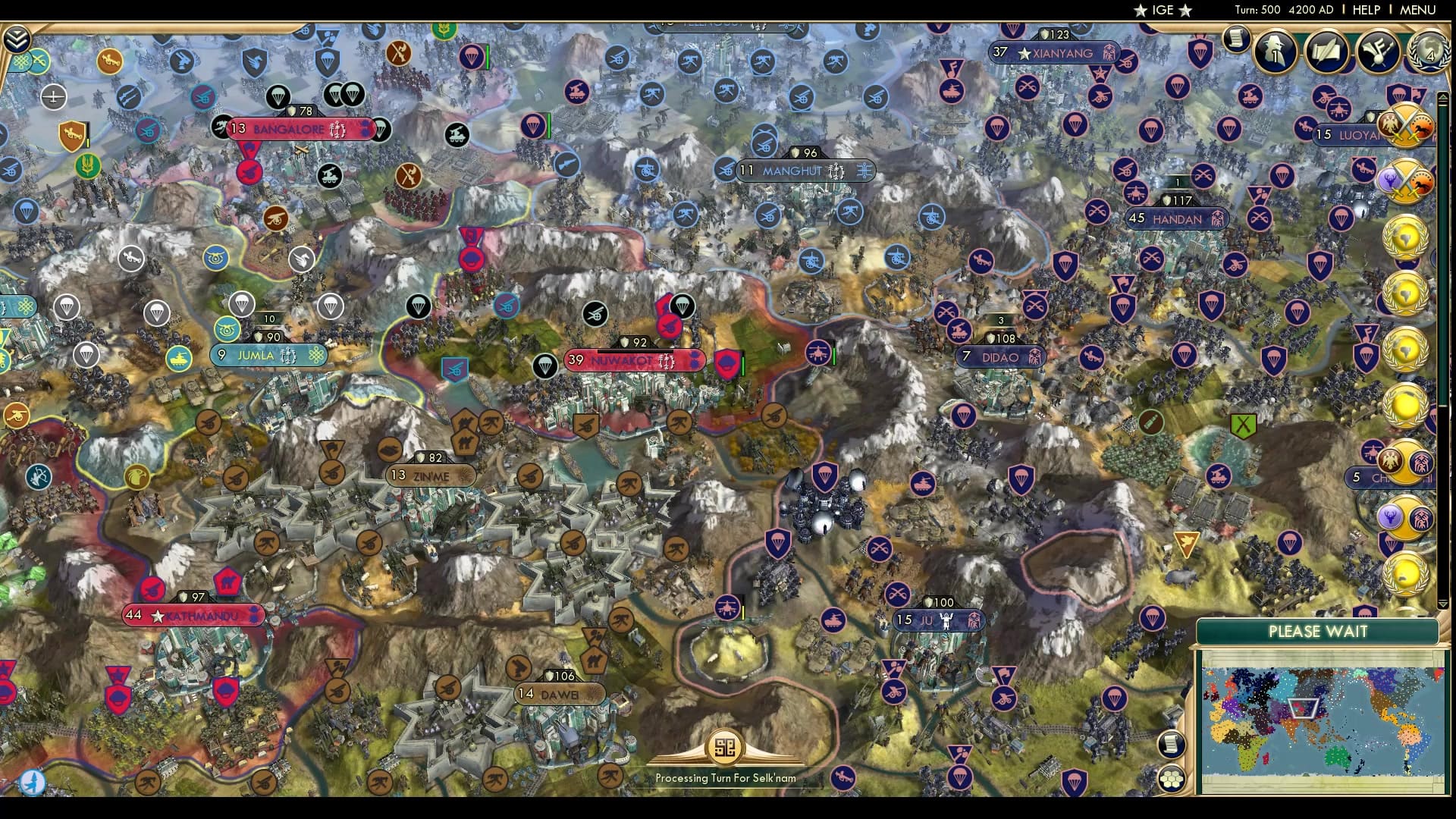 CBR In-Game Screenshot of Tanungoo doesn’t know Dawei