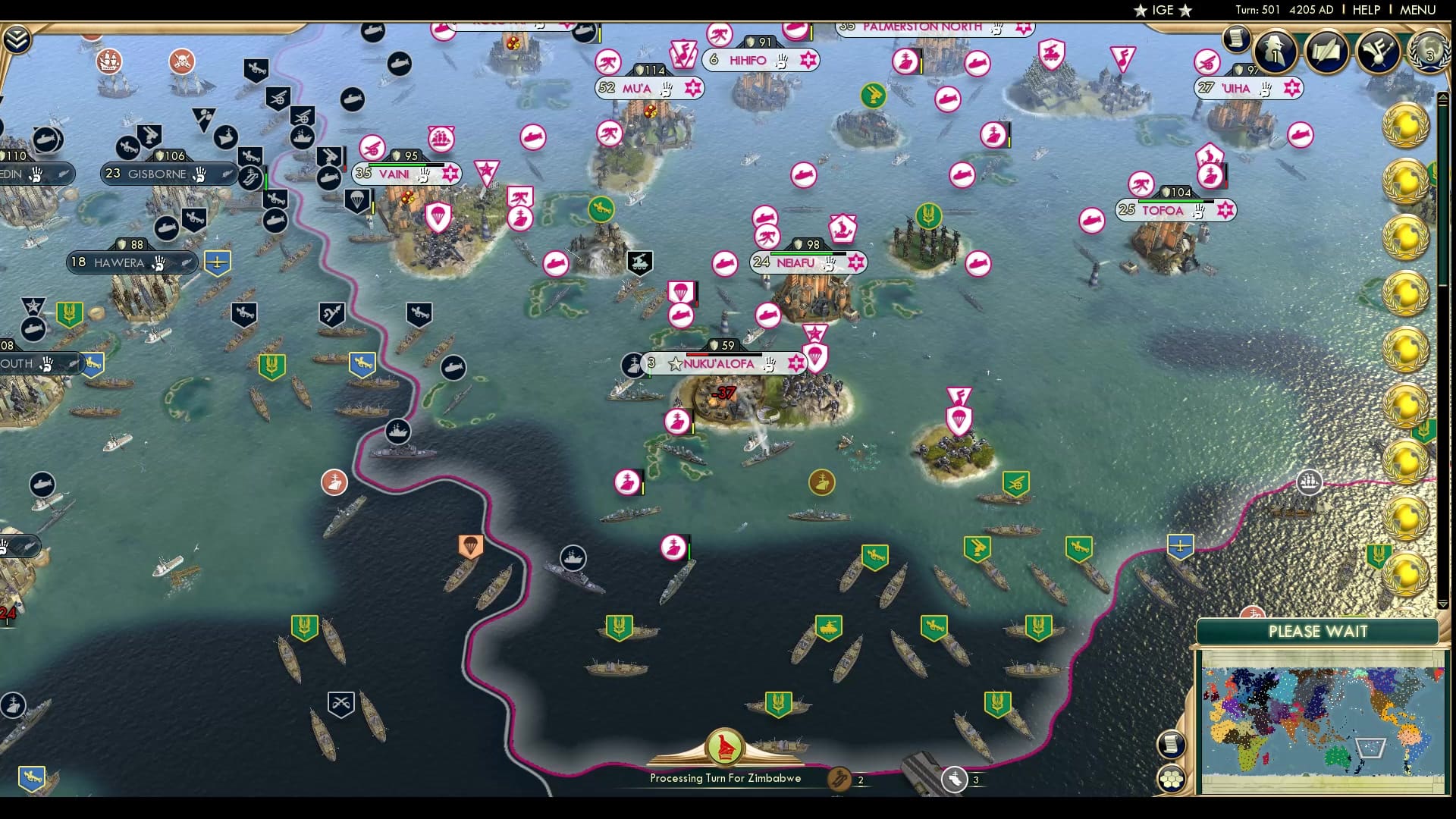 CBR In-Game Screenshot of Nuku’Alive-fa, just.