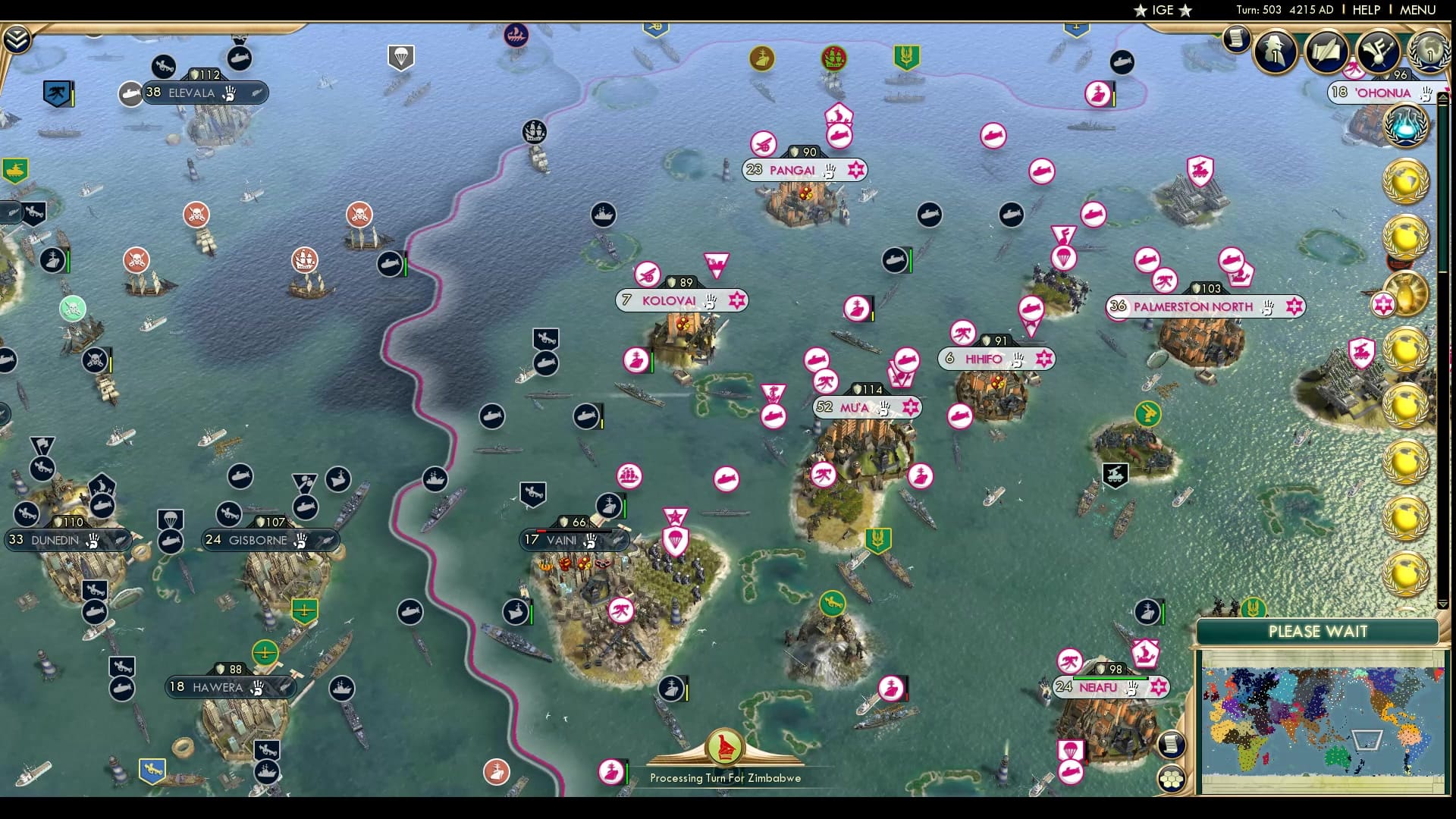 CBR In-Game Screenshot of Seddon fire