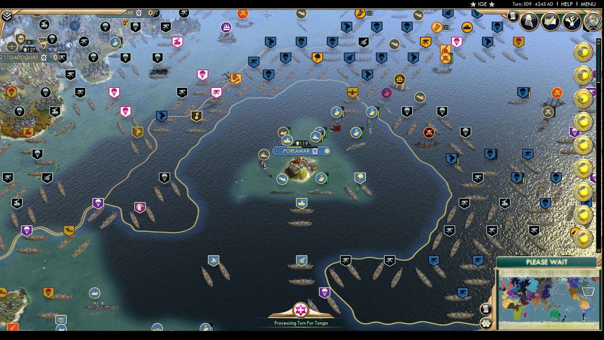 CBR In-Game Screenshot of Porlamachinegun