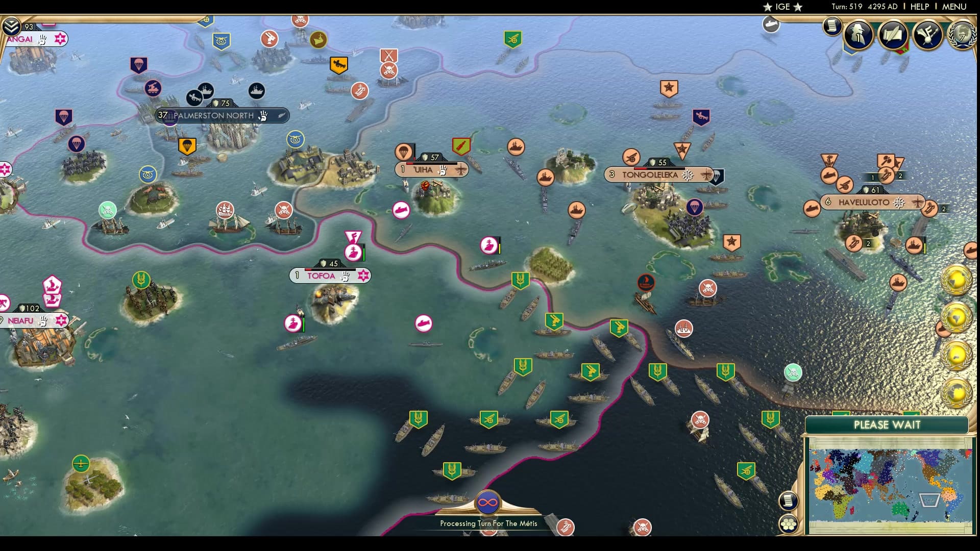 CBR In-Game Screenshot of ‘Uihurry up already