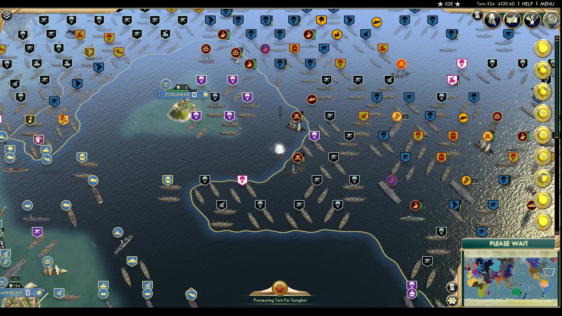 CBR In-Game Screenshot of Showboating