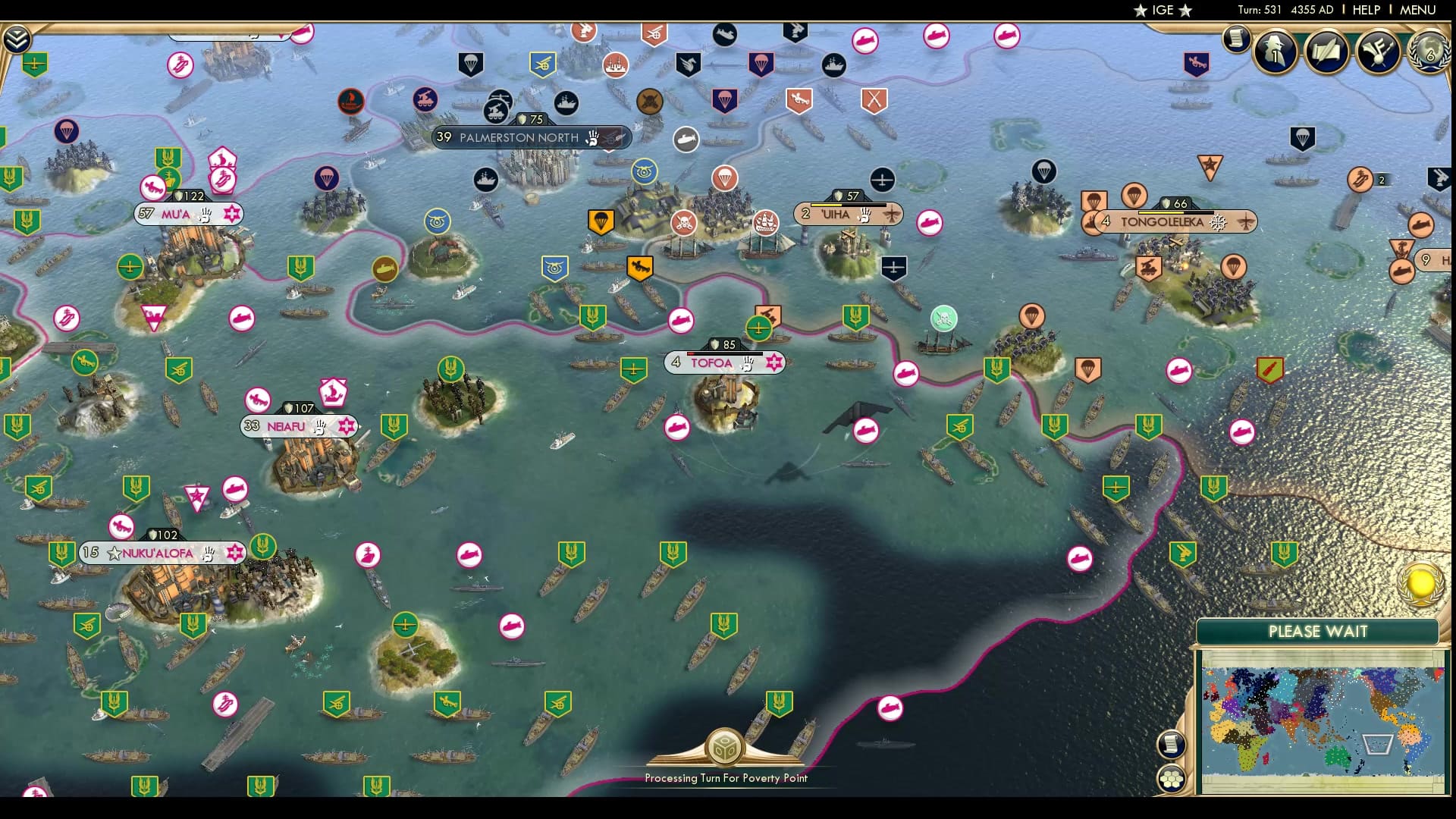 CBR In-Game Screenshot of Australitis