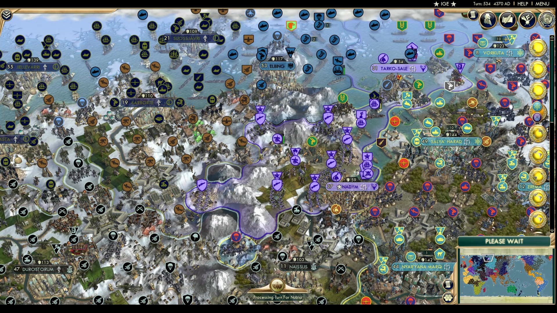 CBR In-Game Screenshot of The End