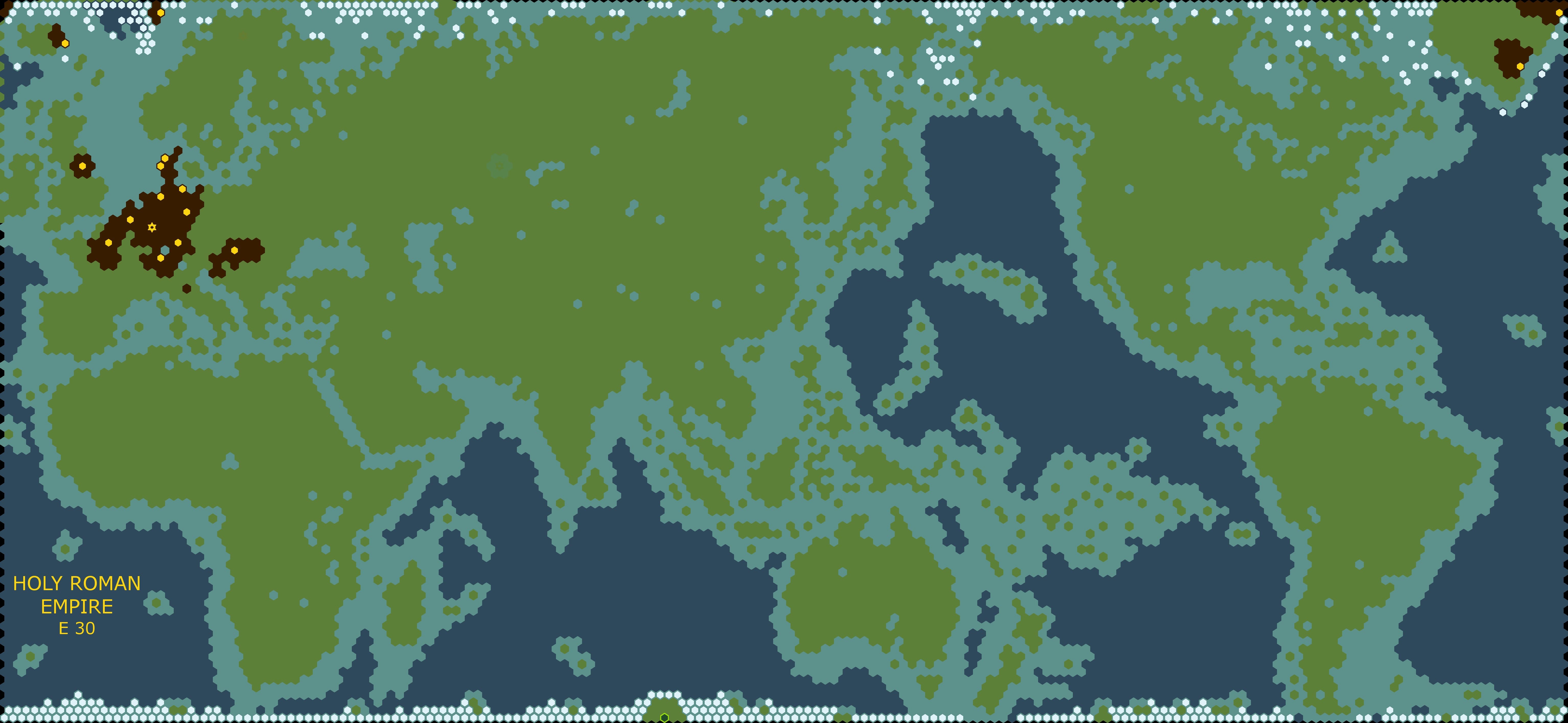 CBR In-Game Screenshot of HRE’s greatest extent