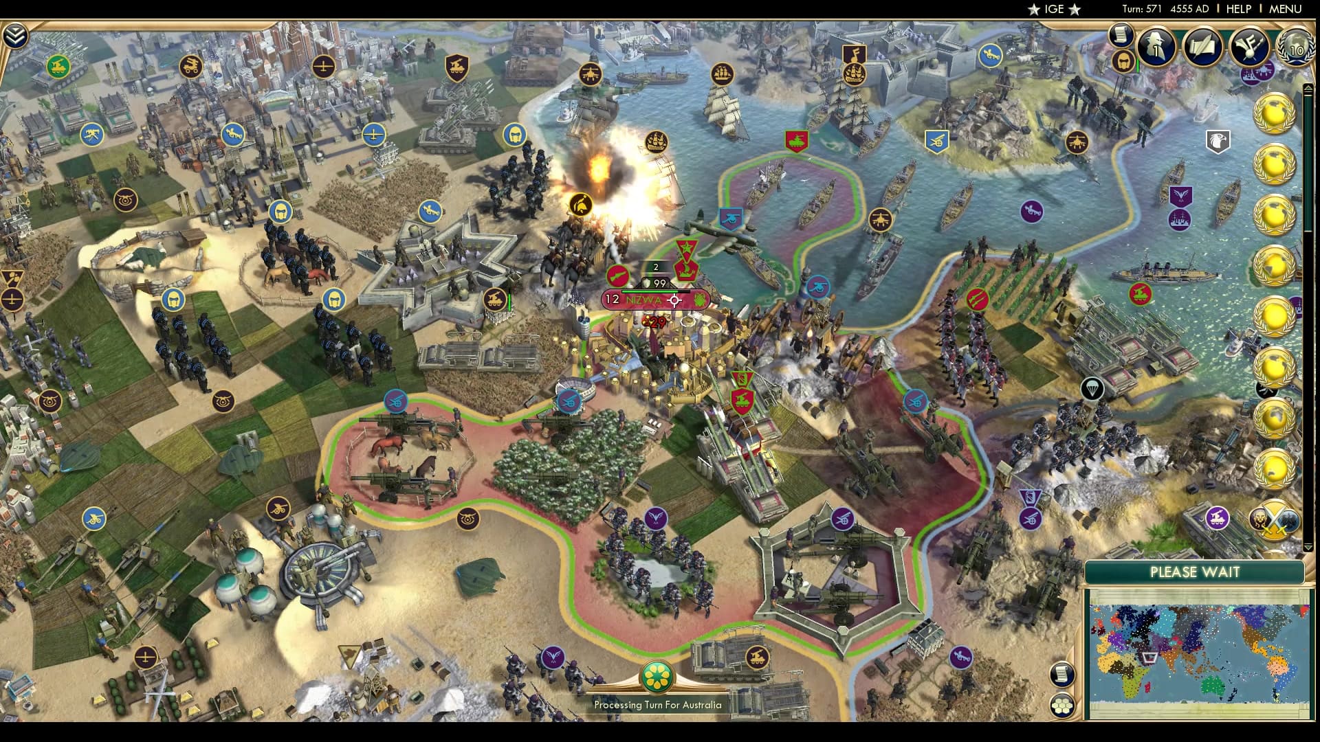 CBR In-Game Screenshot of P vs P