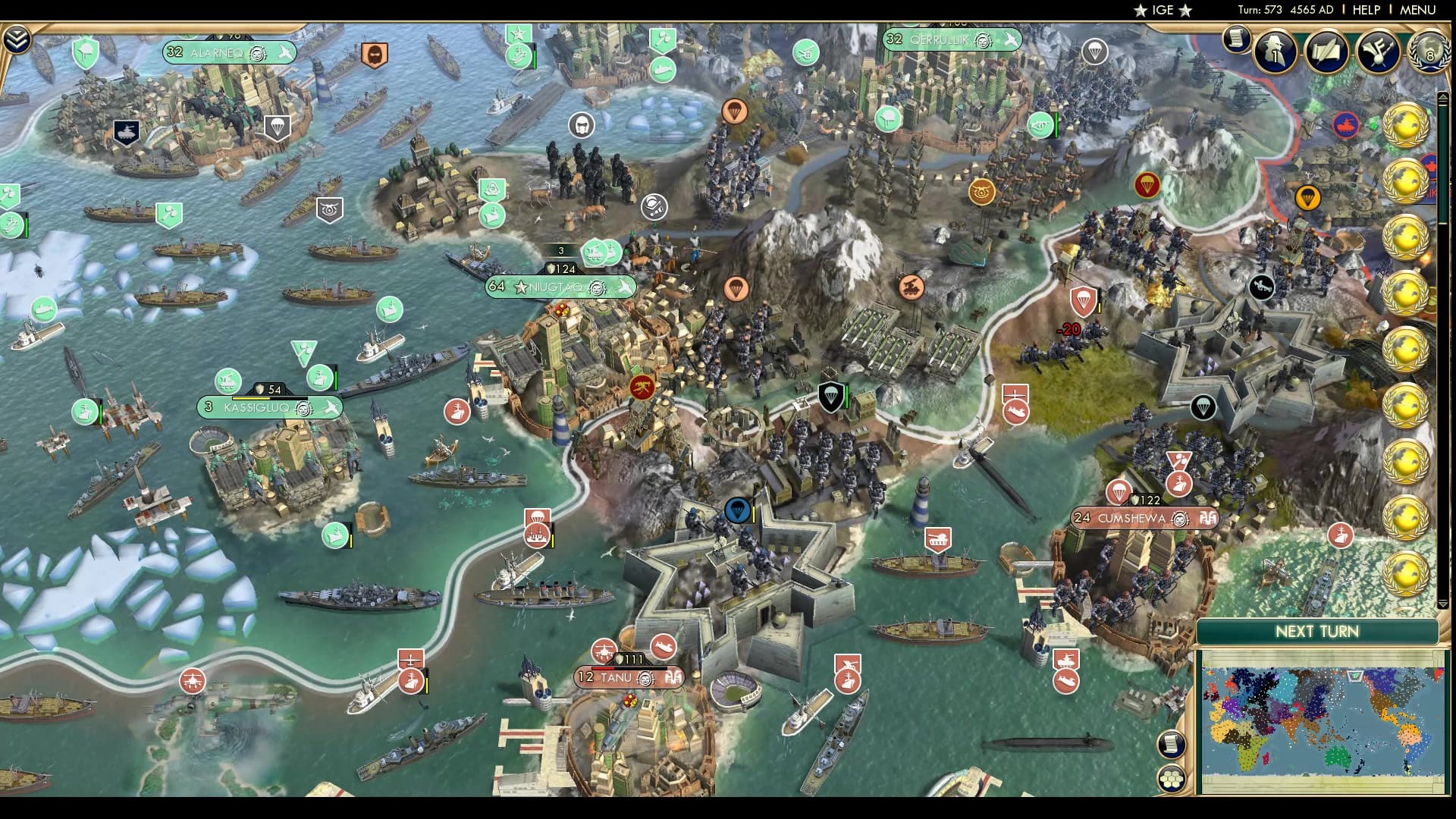 CBR In-Game Screenshot of Wars...I think