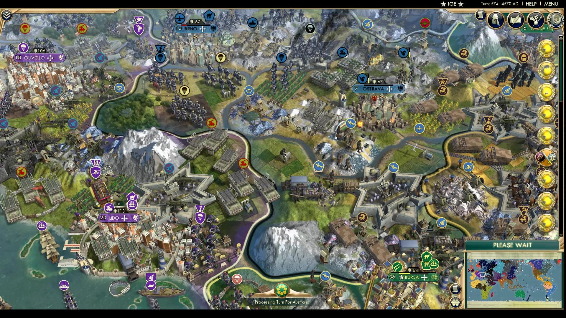 CBR In-Game Screenshot of Ostrava need mana