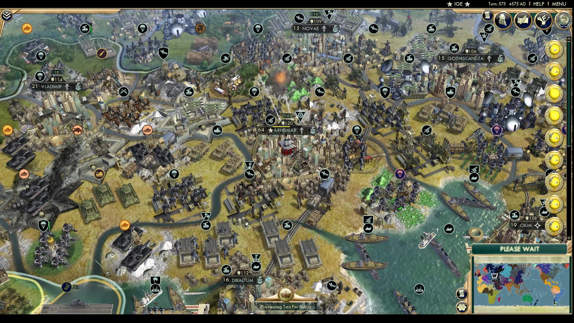 CBR In-Game Screenshot of Hard core goth