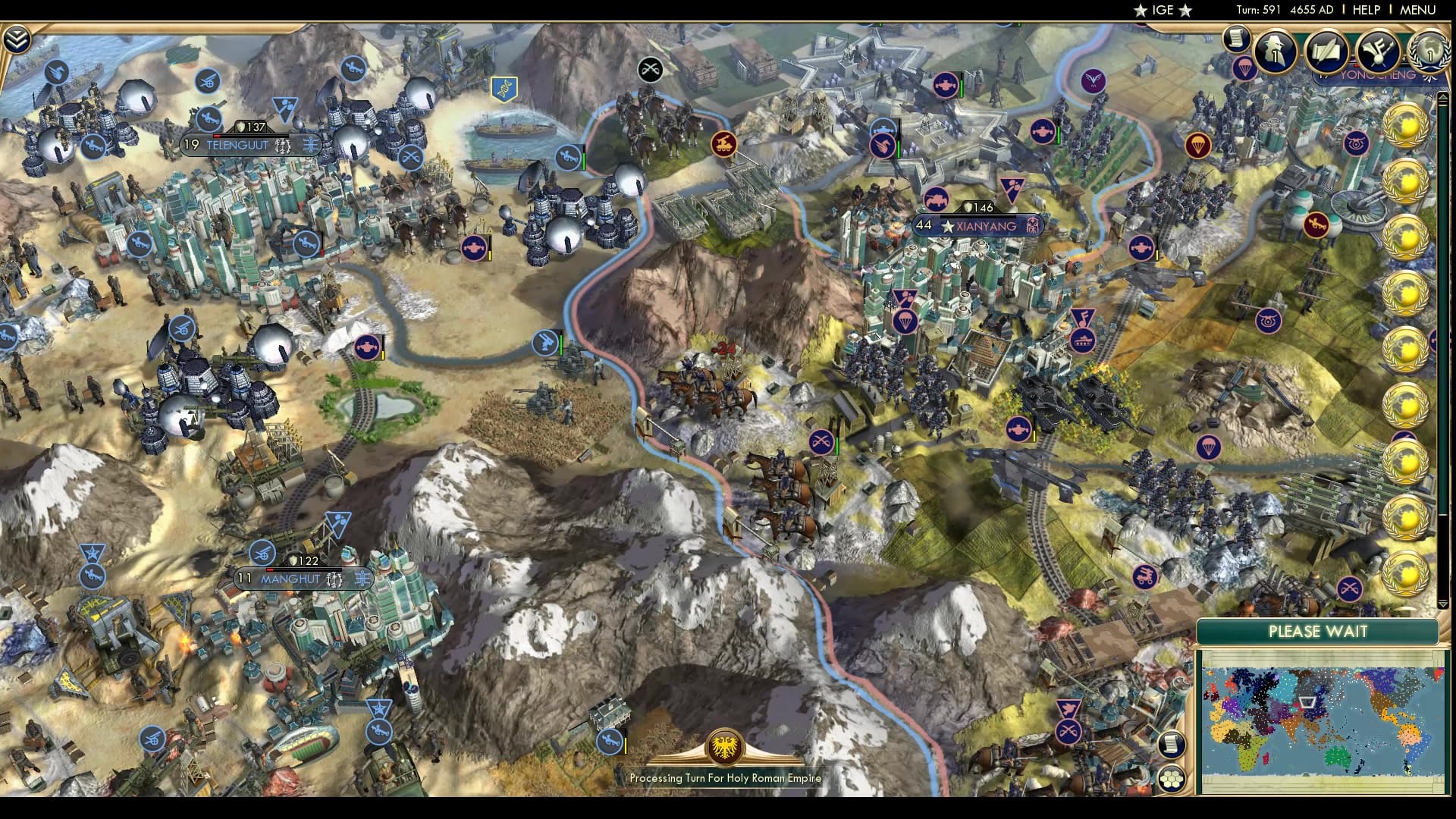 CBR In-Game Screenshot of Mutant in the water