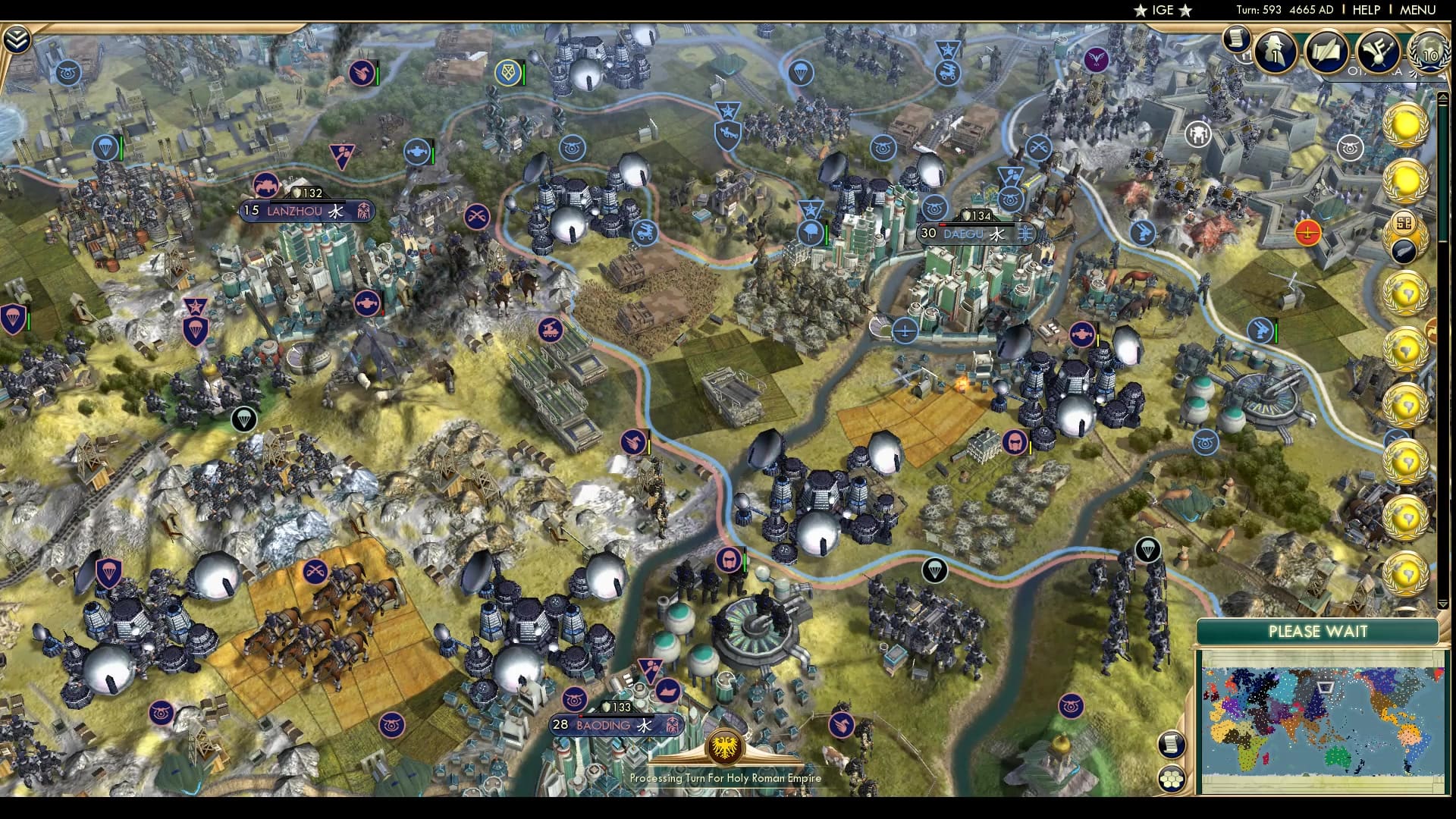 CBR In-Game Screenshot of Baodingaling