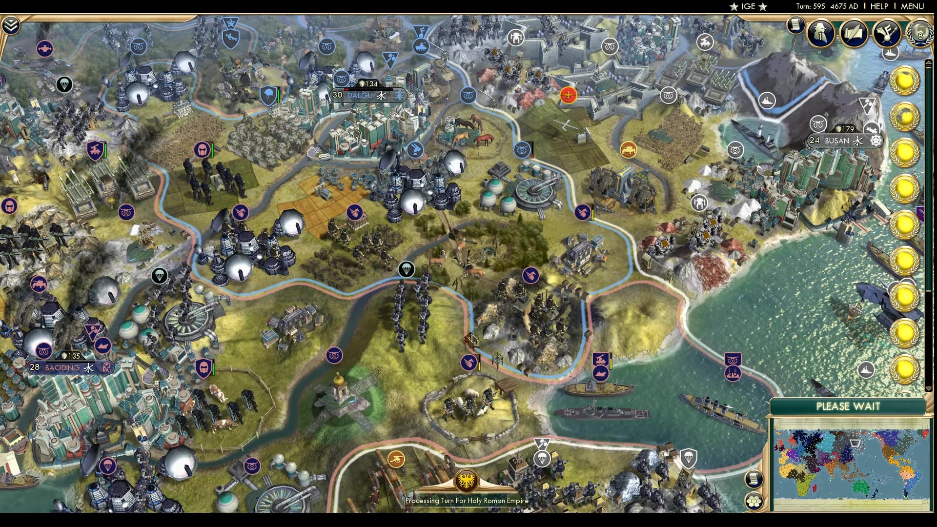 CBR In-Game Screenshot of Kaiju beware