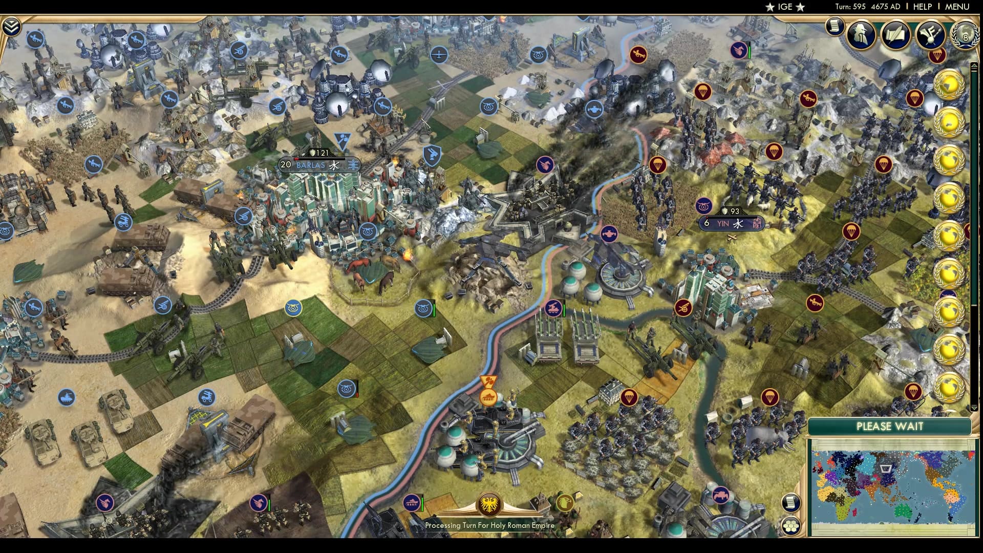 CBR In-Game Screenshot of Yin in the bin