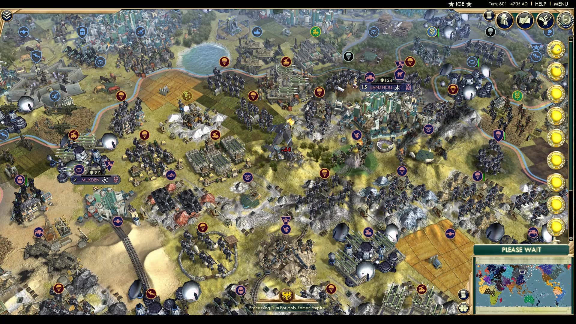 CBR In-Game Screenshot of Kick them in the Qin!