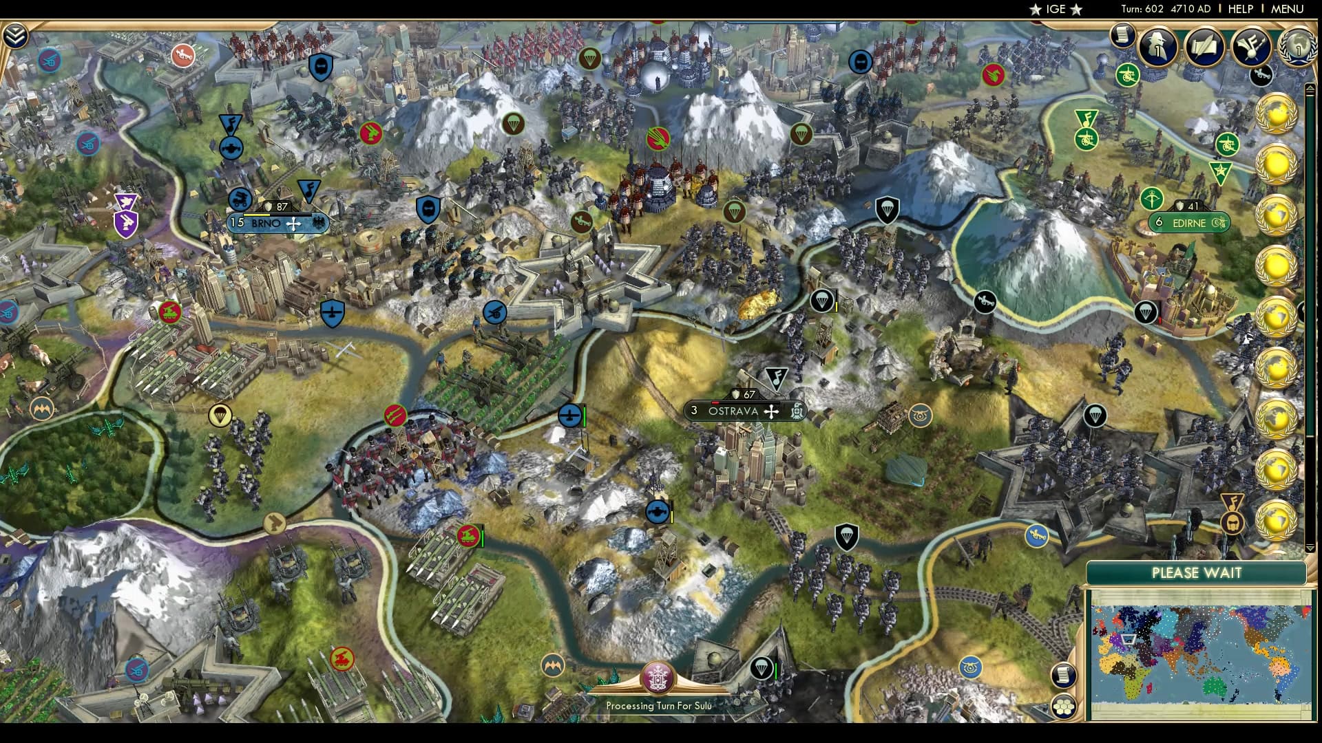 CBR In-Game Screenshot of Push and pull