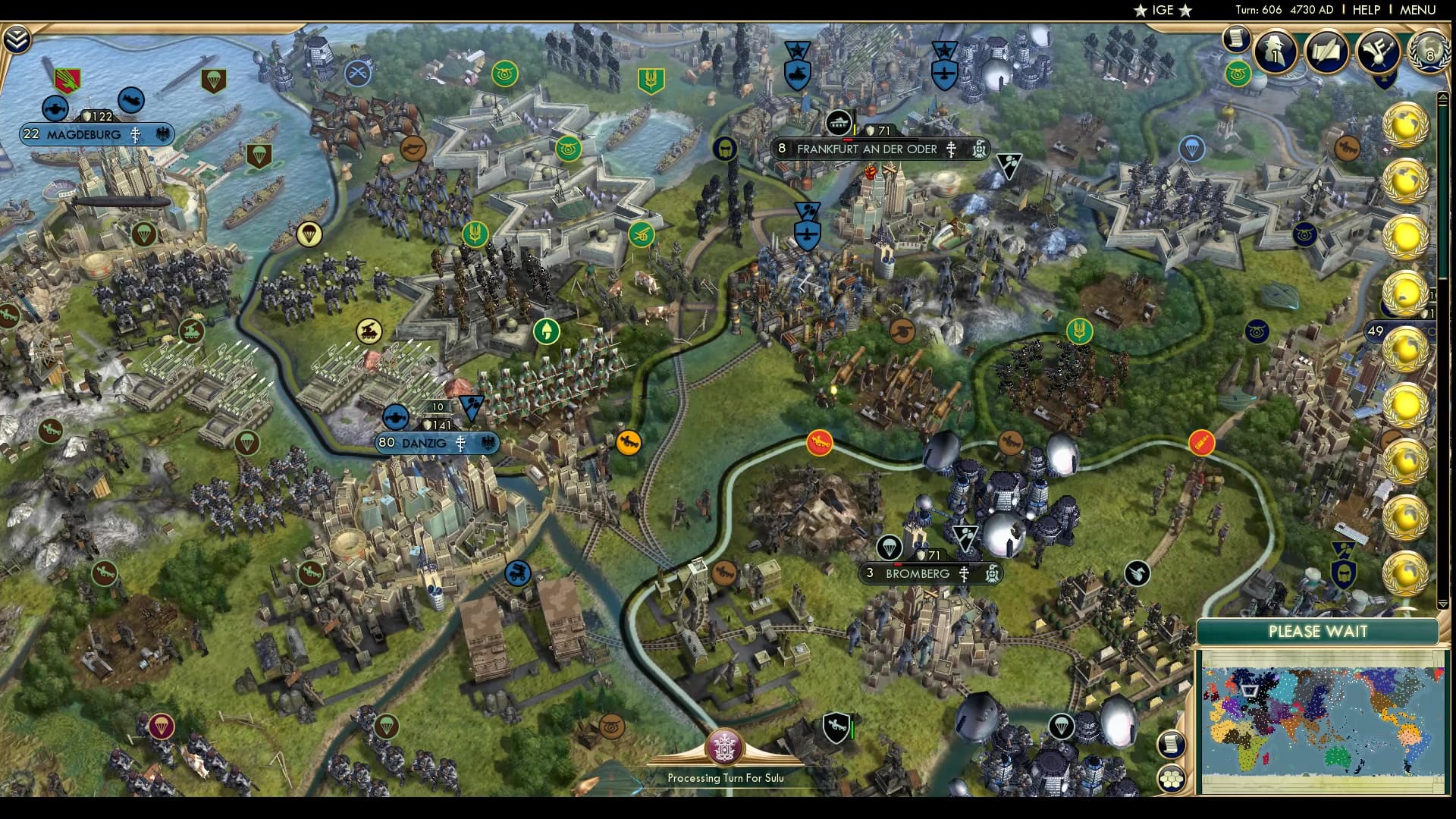 CBR In-Game Screenshot of Frank the Smelly