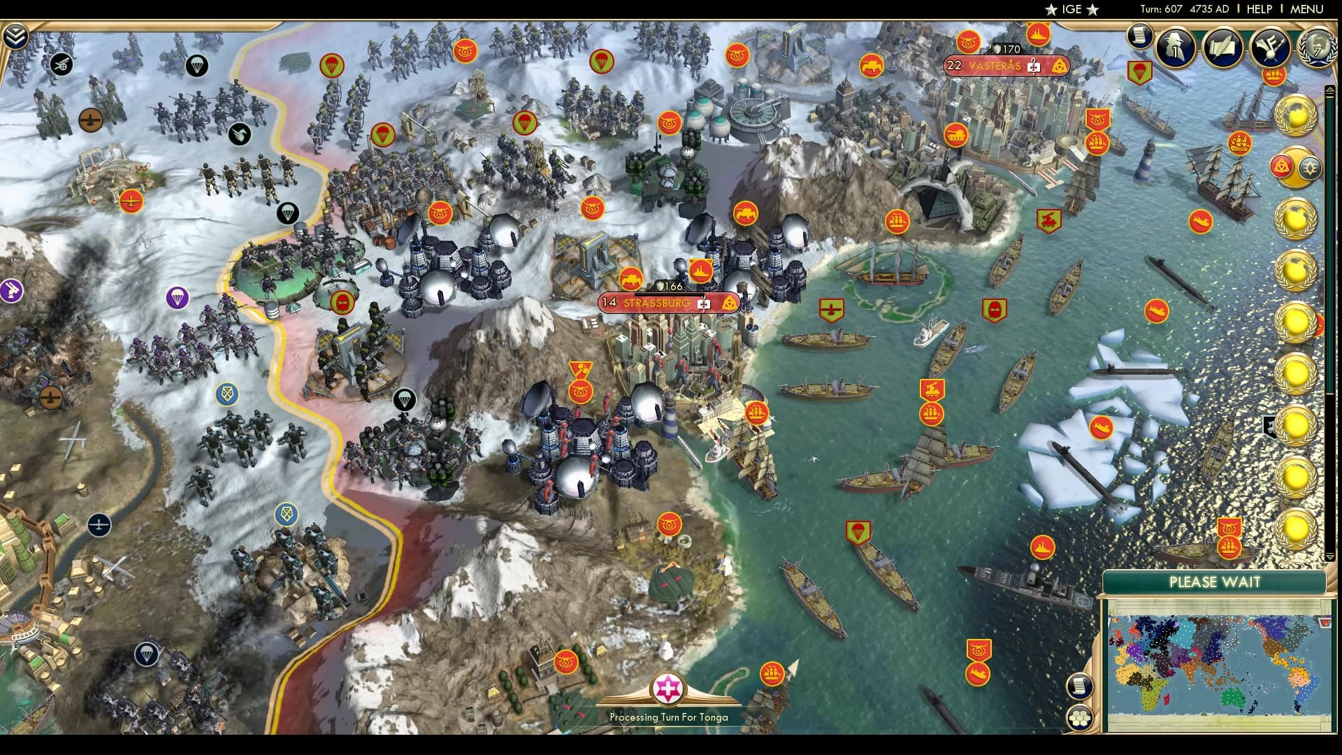 CBR In-Game Screenshot of Strassa the Red