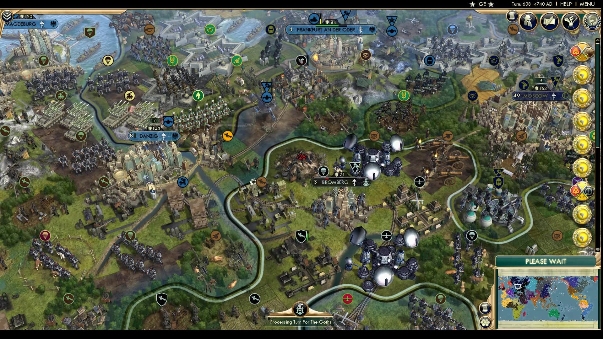 CBR In-Game Screenshot of MEIN GOTT