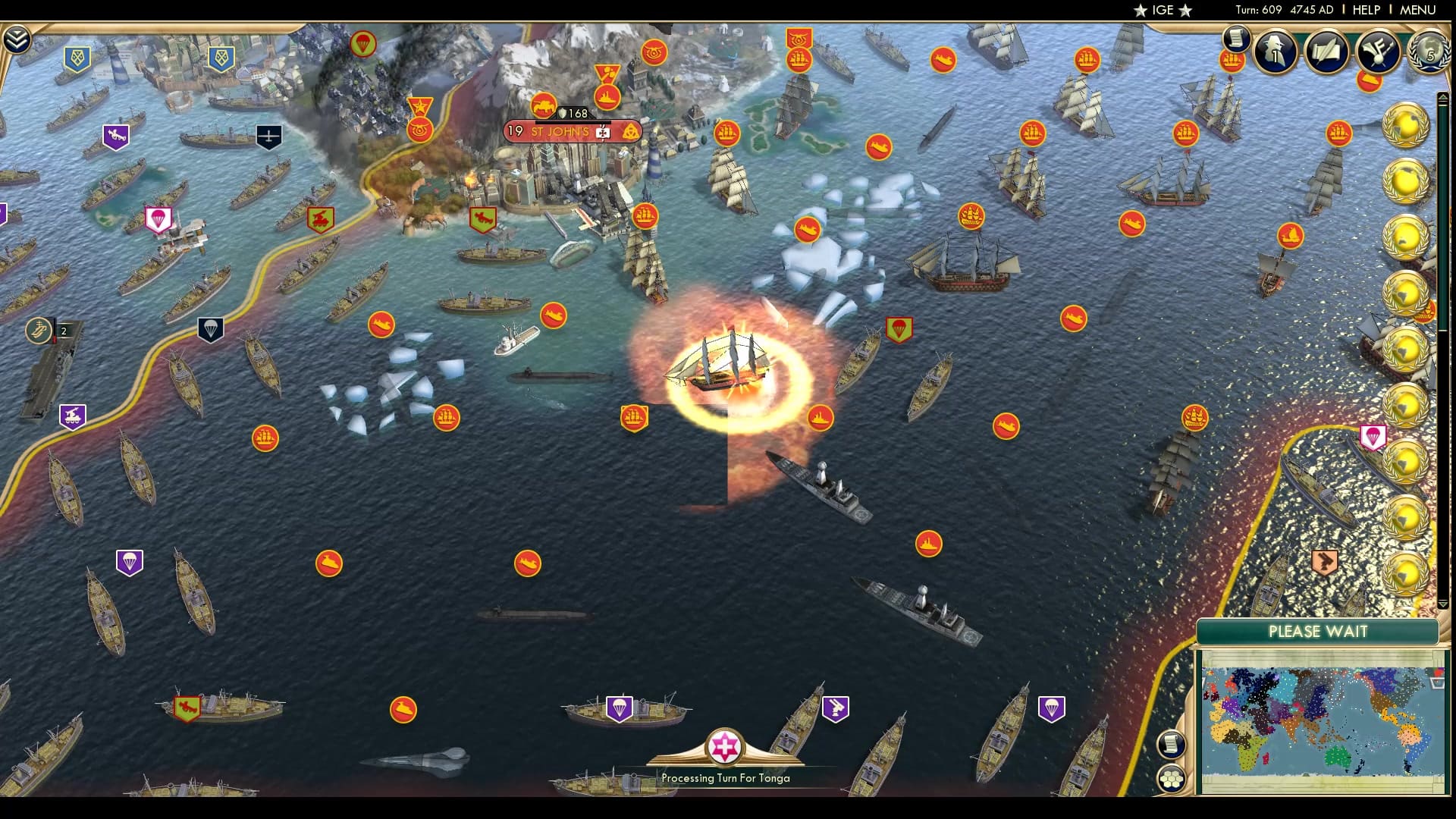 CBR In-Game Screenshot of Assumption built upon a hypothesis