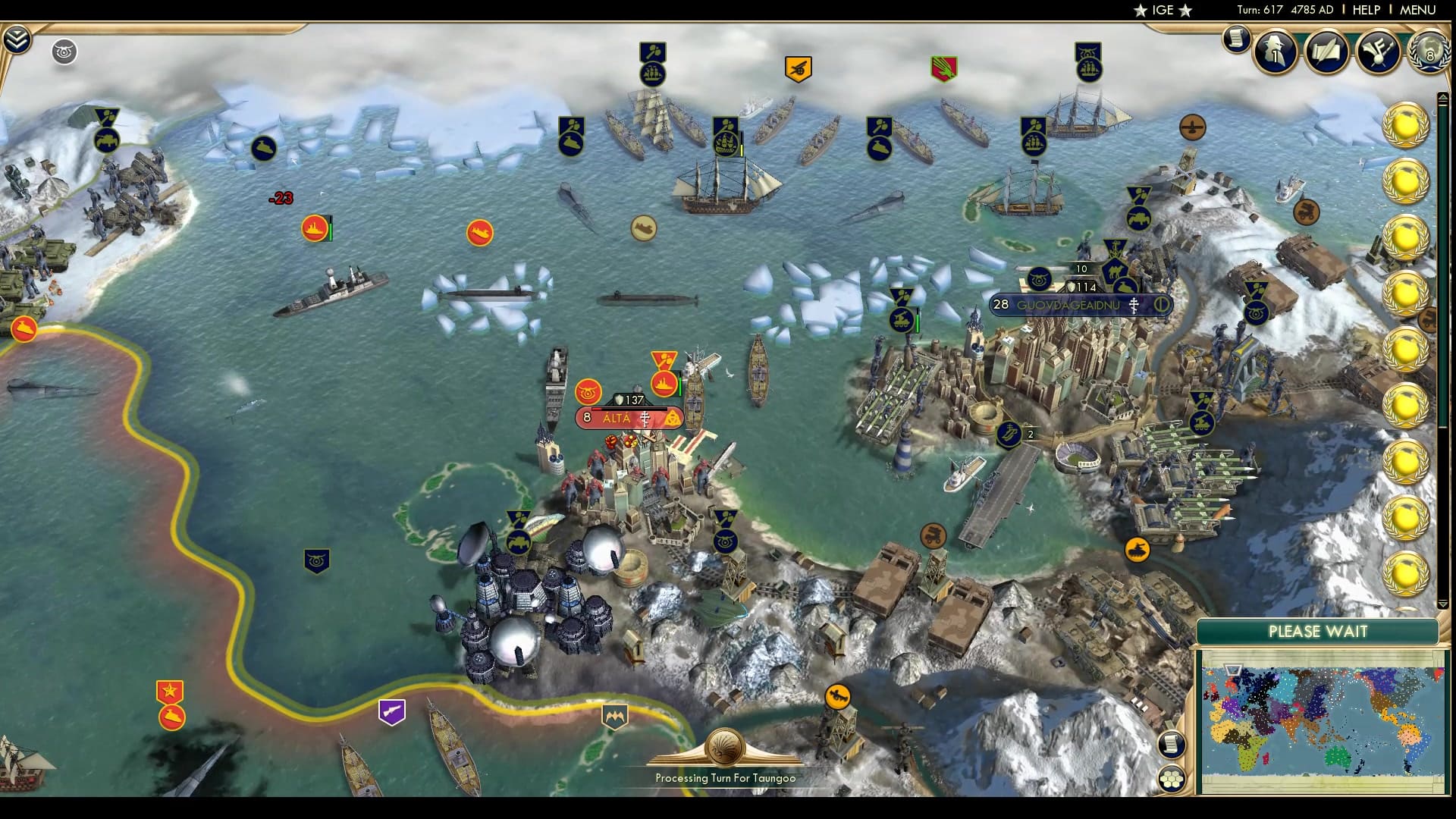 CBR In-Game Screenshot of Helter Skelter