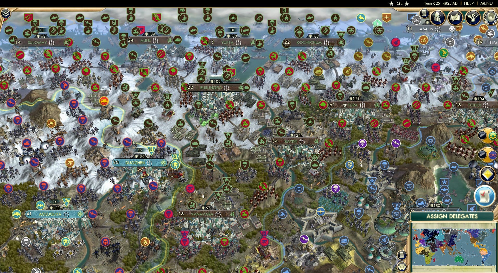 CBR In-Game Screenshot of All together now!