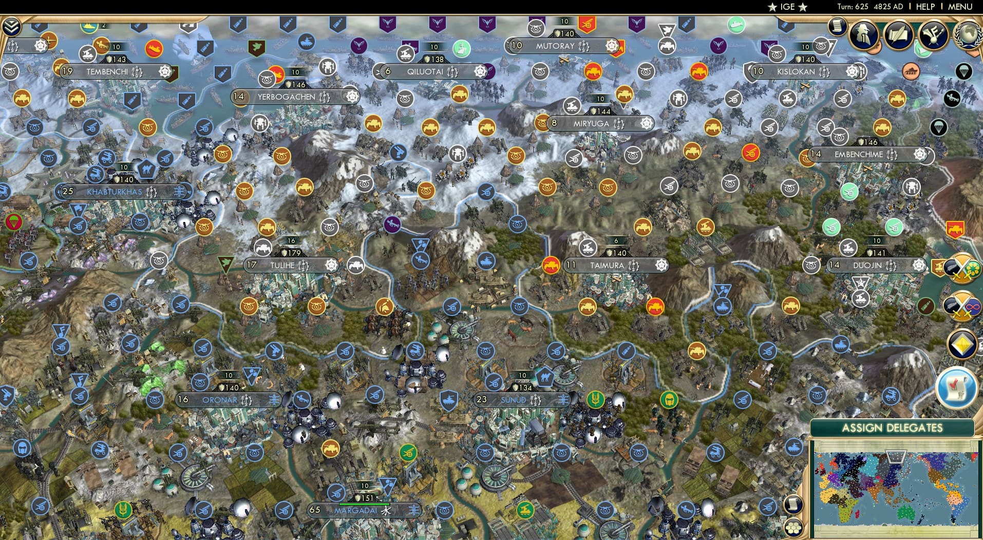 CBR In-Game Screenshot of Kingdom under Thickness