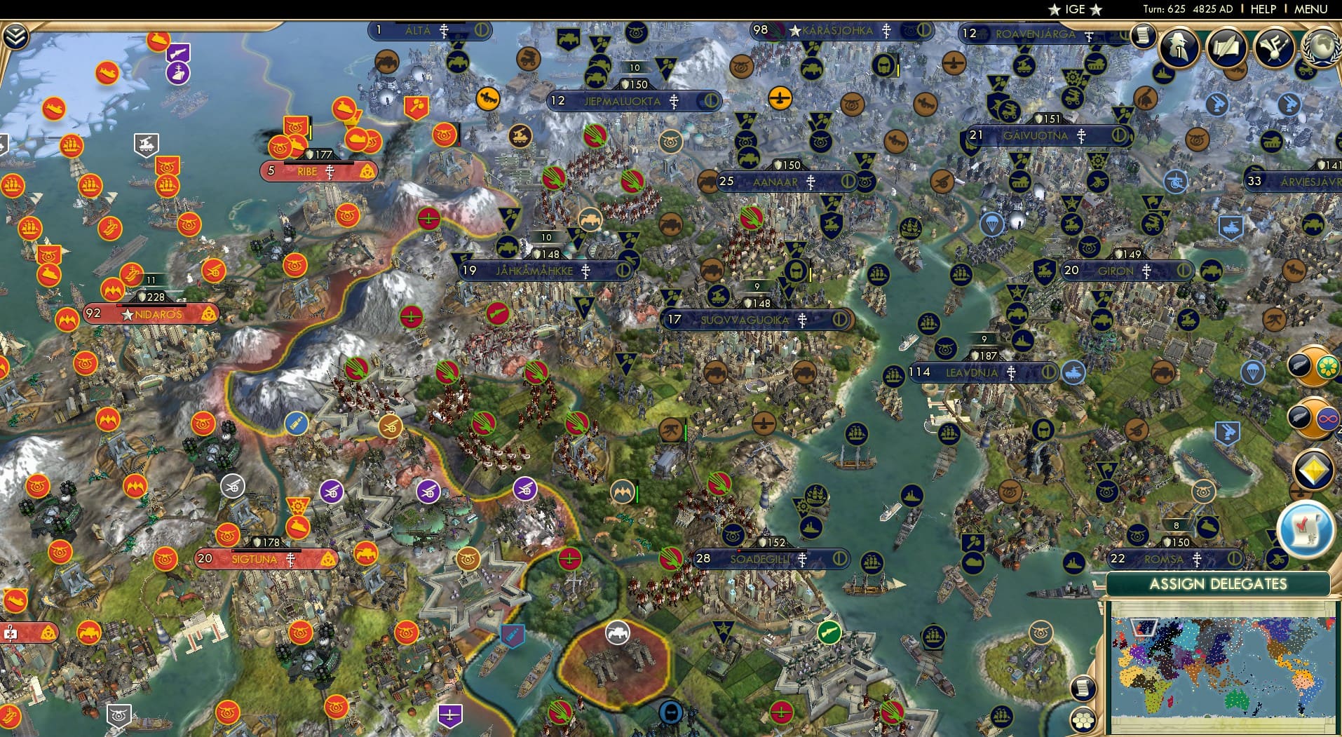 CBR In-Game Screenshot of Conquest Normative