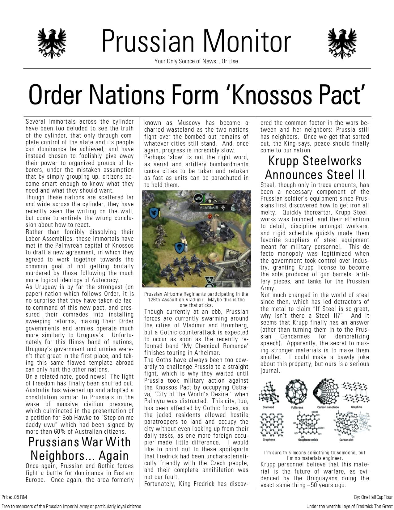 CBR In-Game Screenshot of OC of the Week