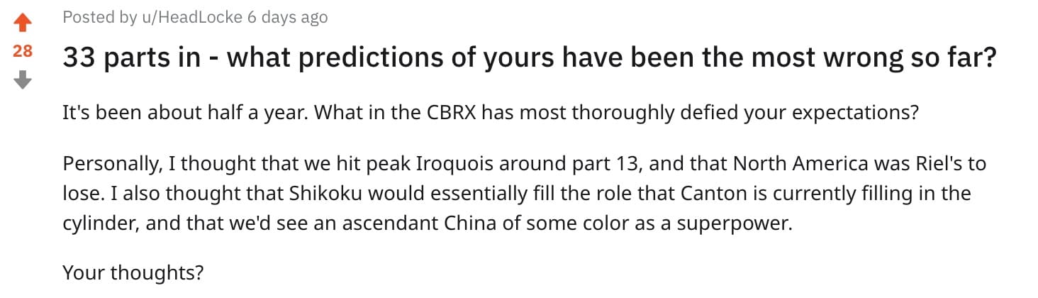 CBR In-Game Screenshot of Another One