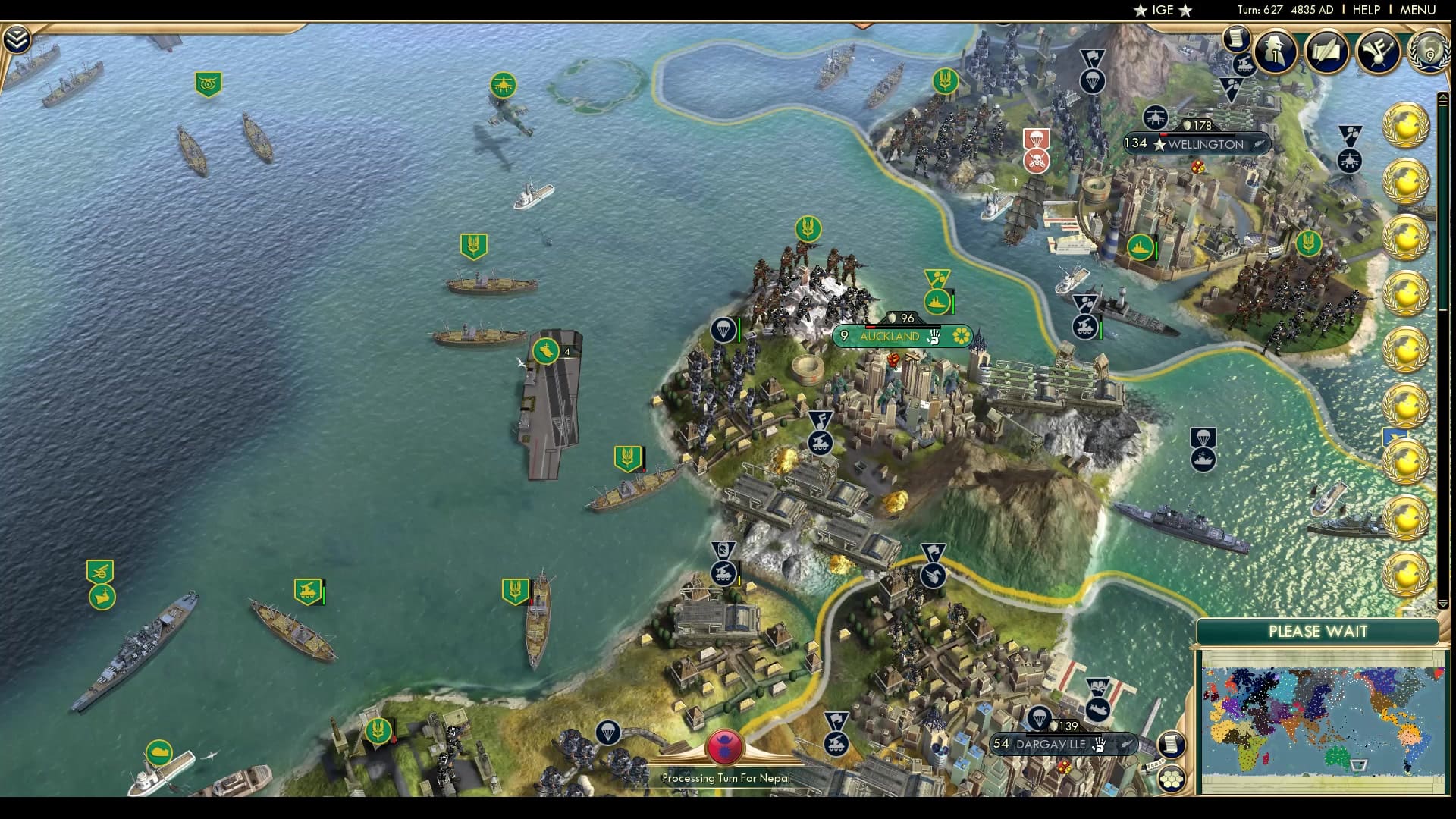 CBR In-Game Screenshot of Homeland warfare